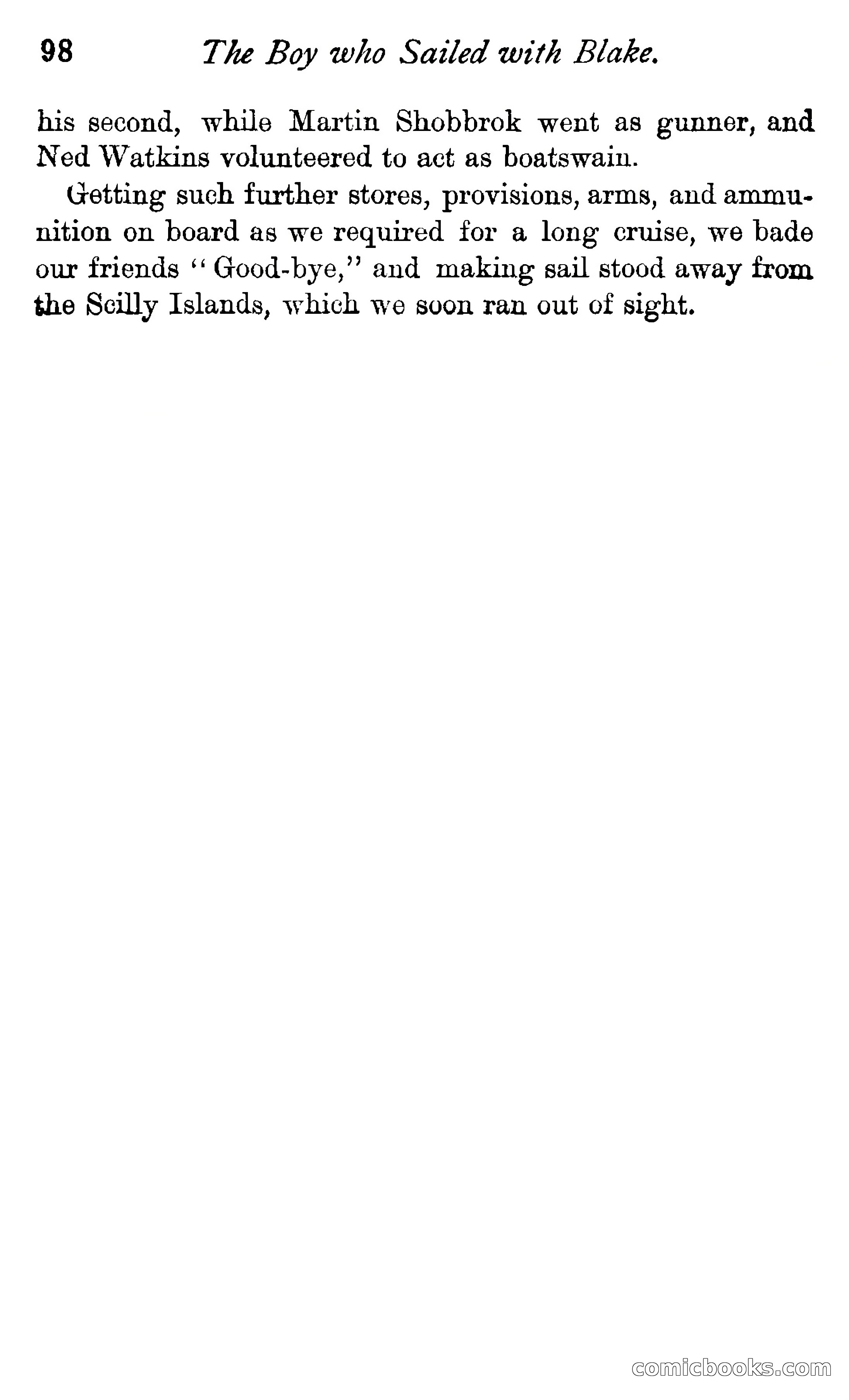 The Boy Who Sailed With Blake — page 108 of 175