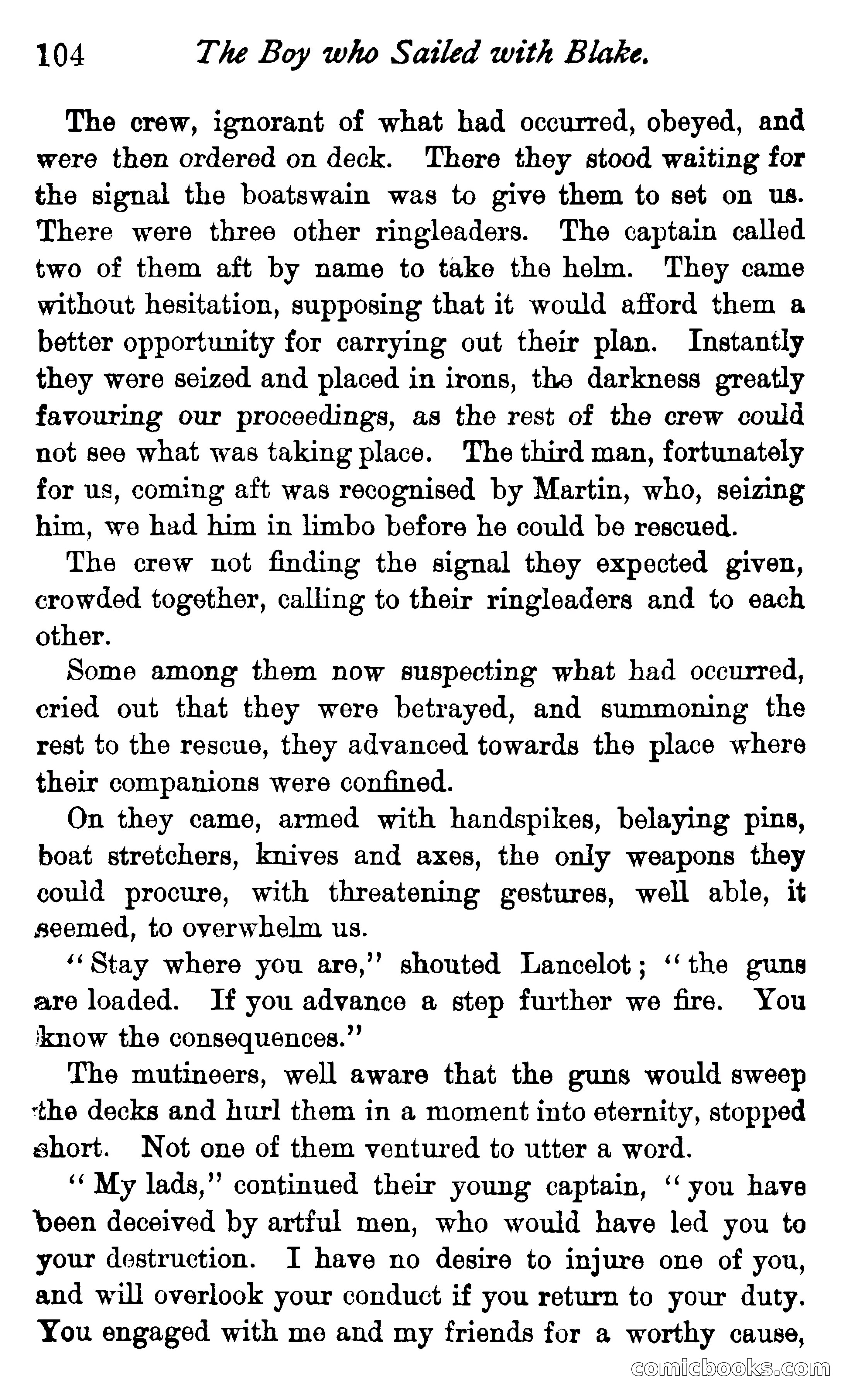 The Boy Who Sailed With Blake — page 114 of 175