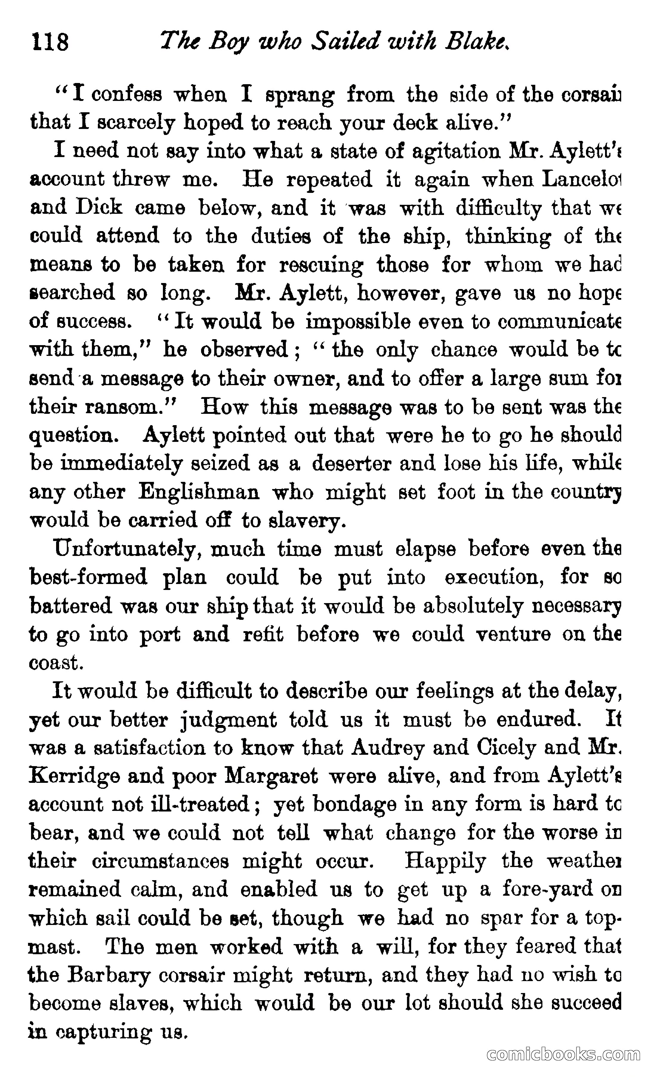 The Boy Who Sailed With Blake — page 128 of 175