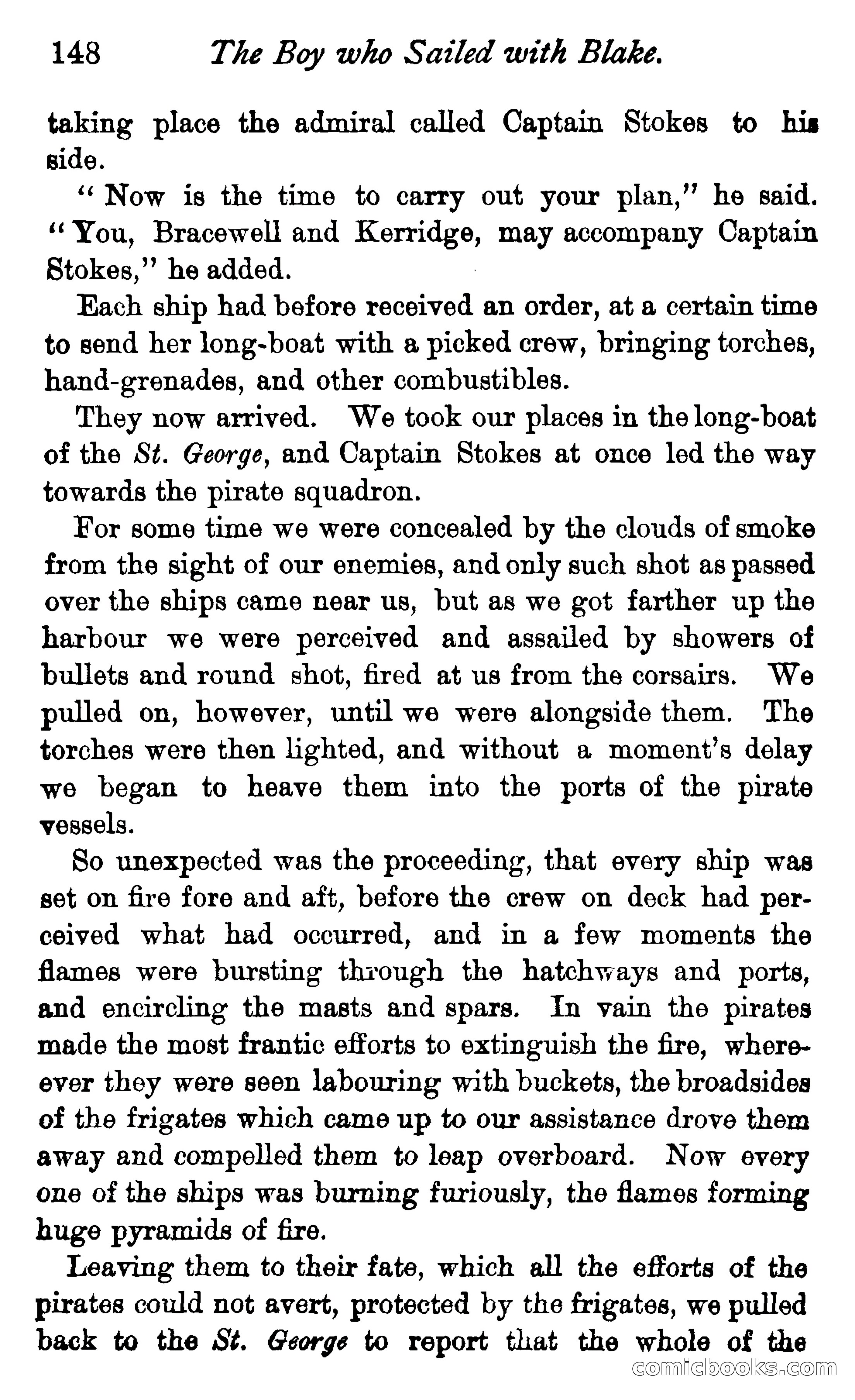 The Boy Who Sailed With Blake — page 158 of 175