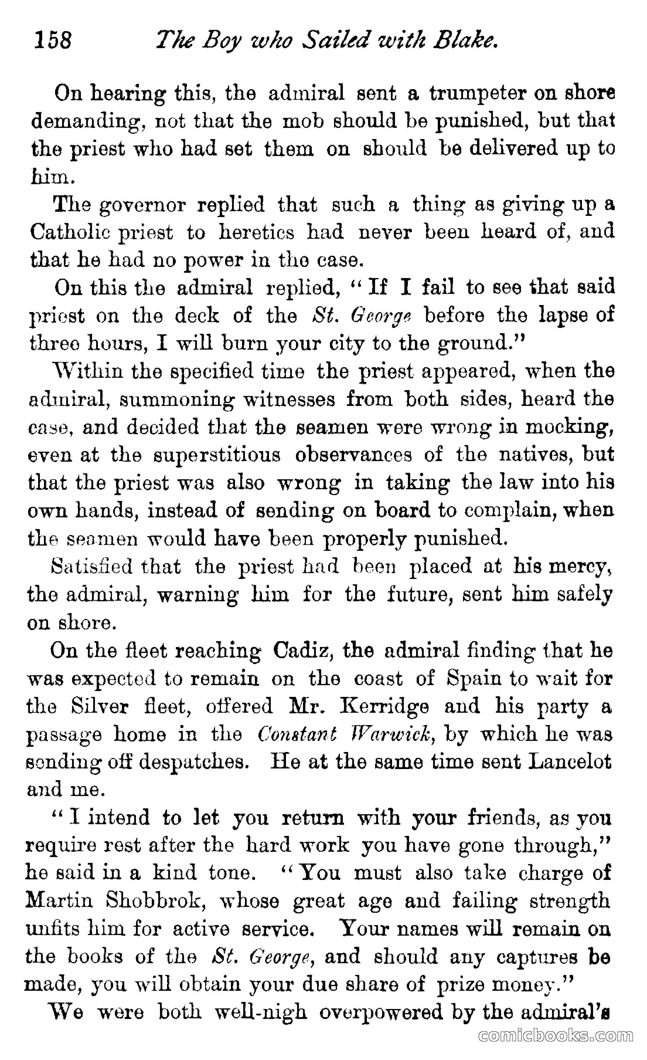 The Boy Who Sailed With Blake — page 168 of 175