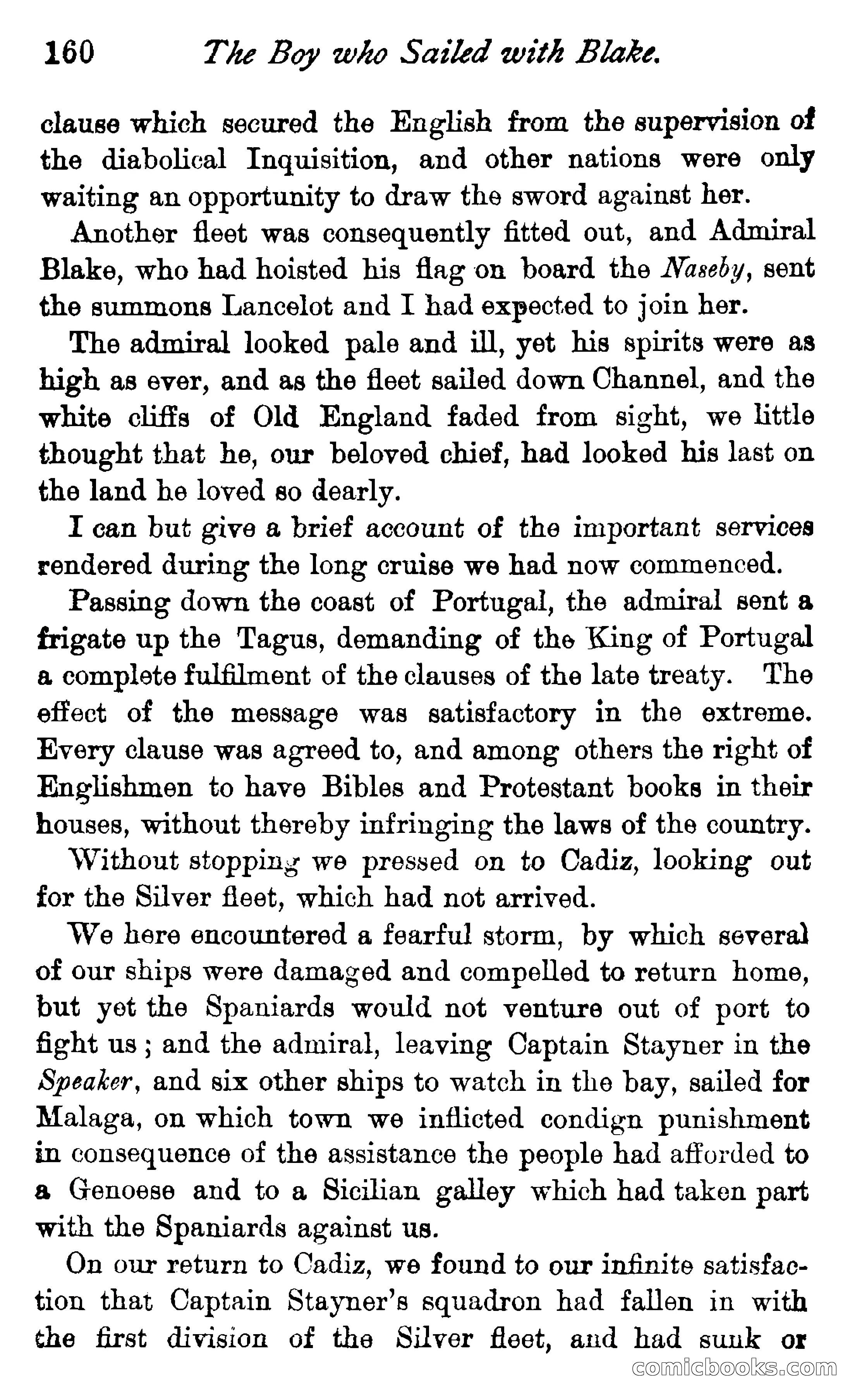 The Boy Who Sailed With Blake — page 170 of 175