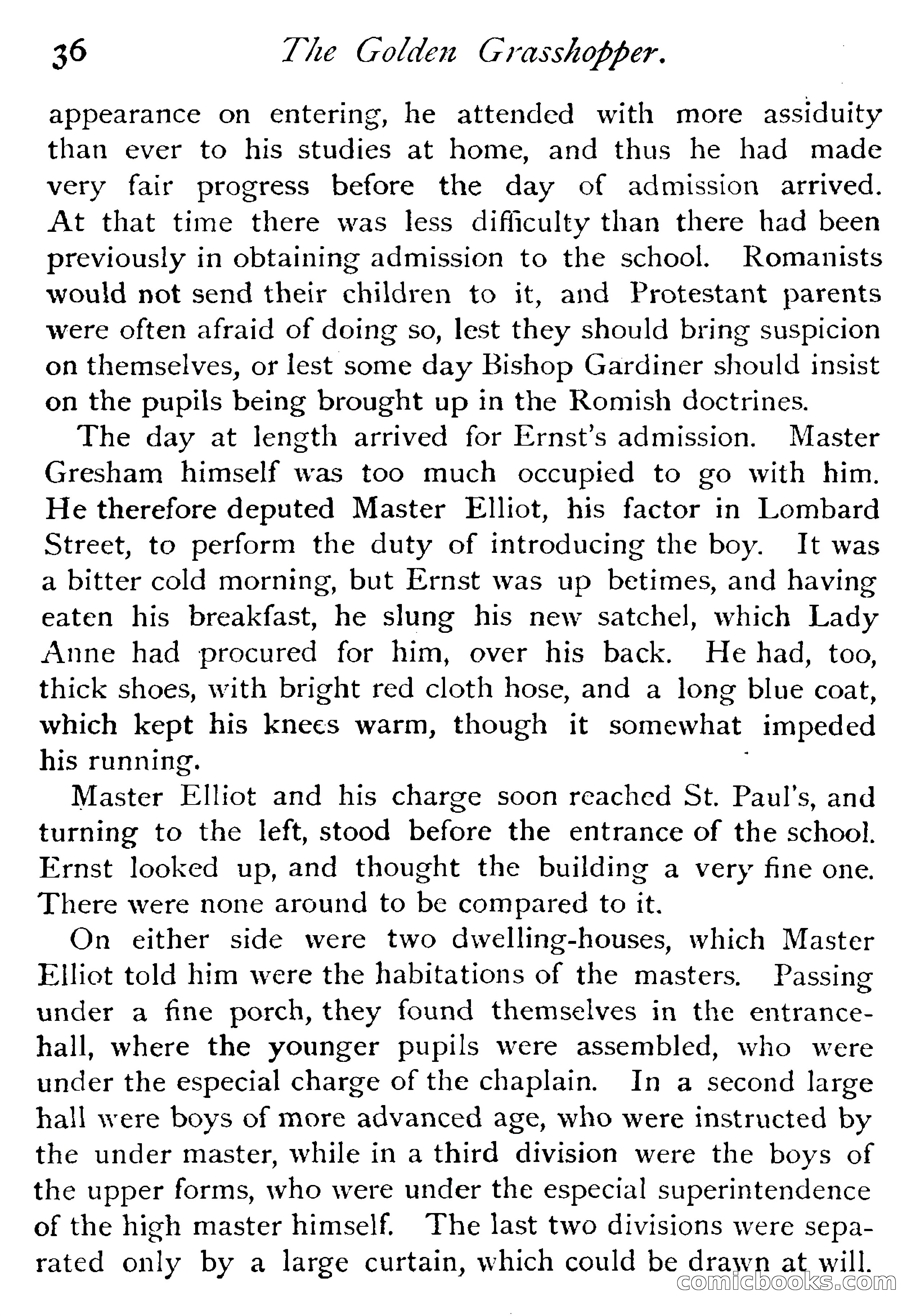 The Golden Grasshopper — page 36 of 352