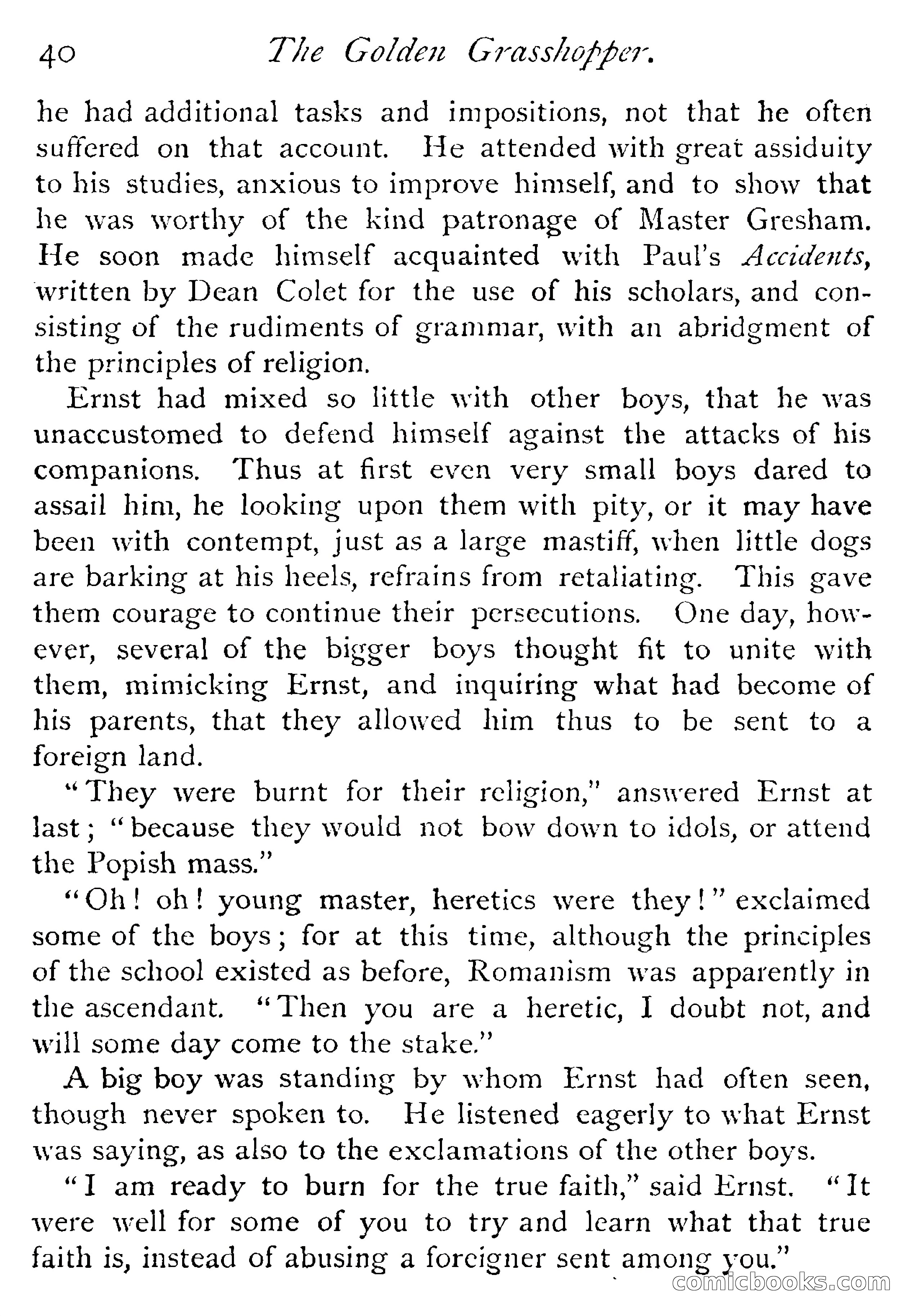 The Golden Grasshopper — page 40 of 352