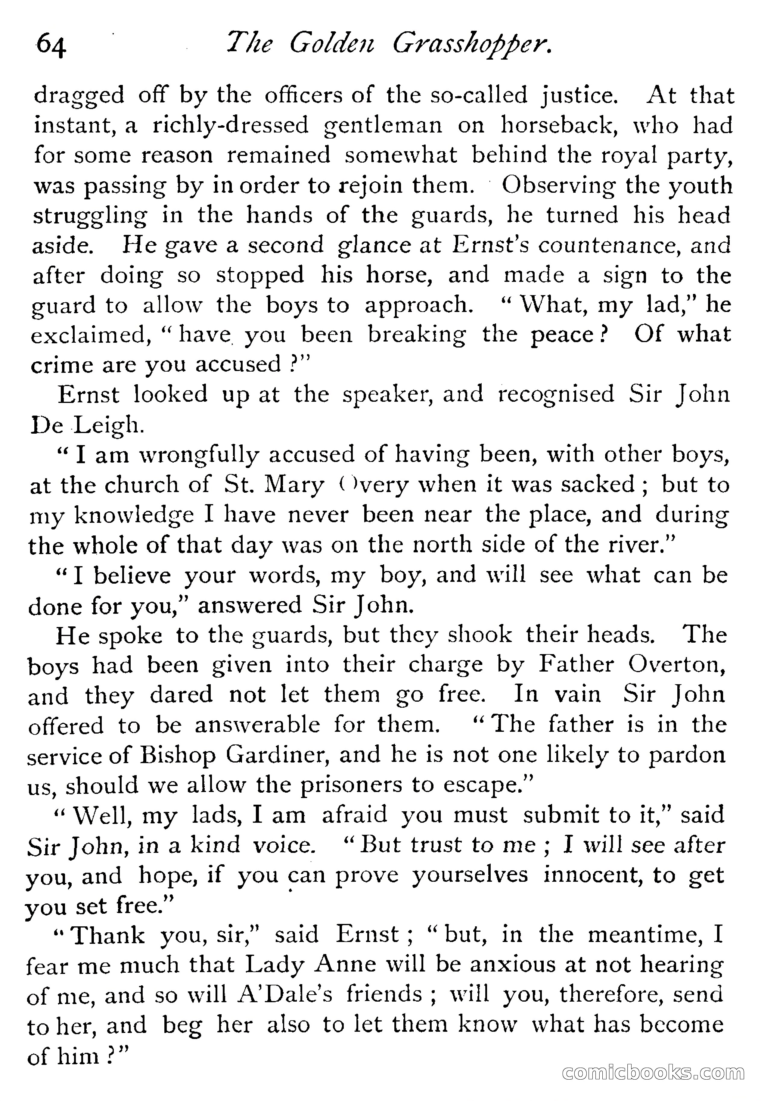 The Golden Grasshopper — page 64 of 352