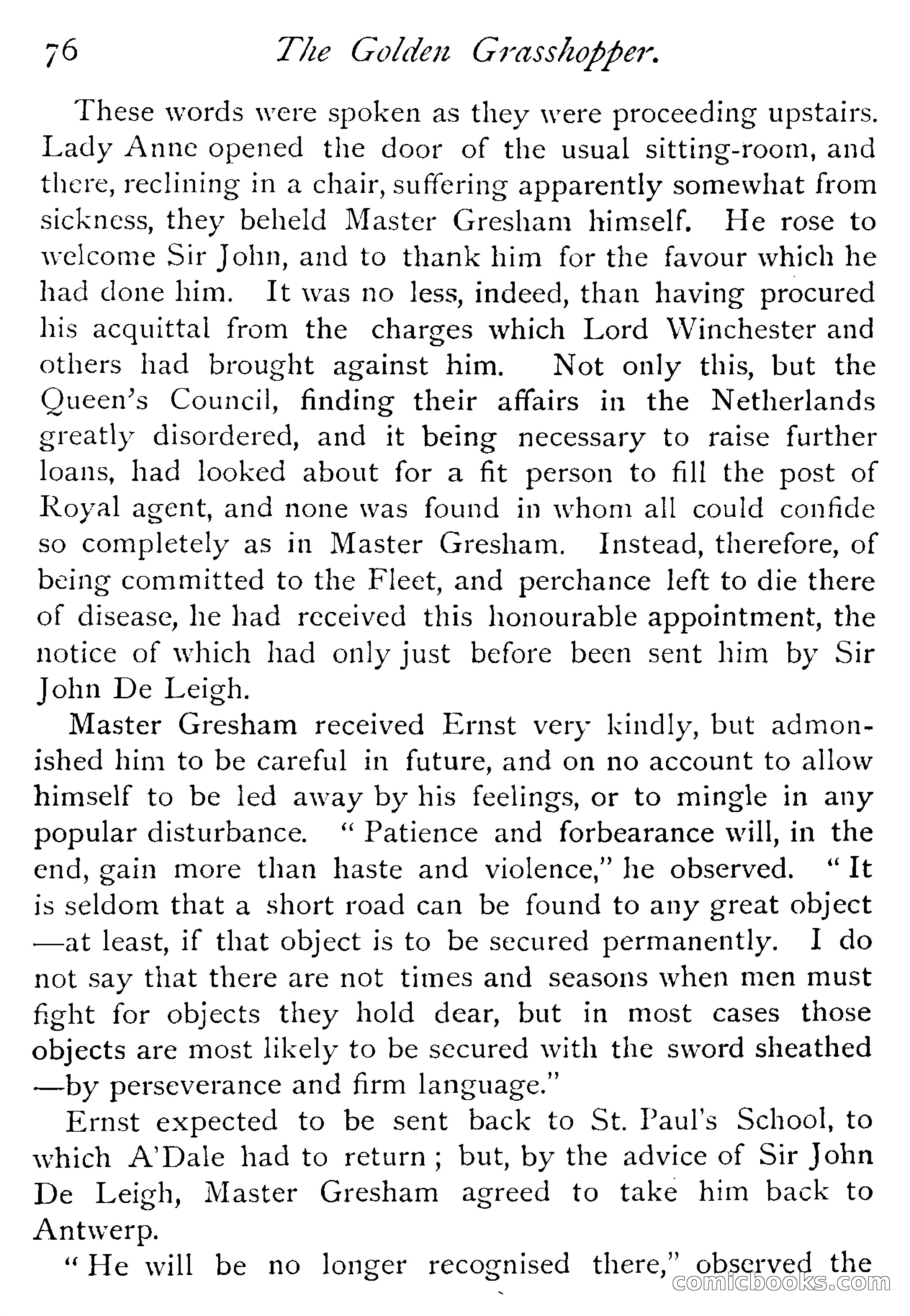 The Golden Grasshopper — page 76 of 352