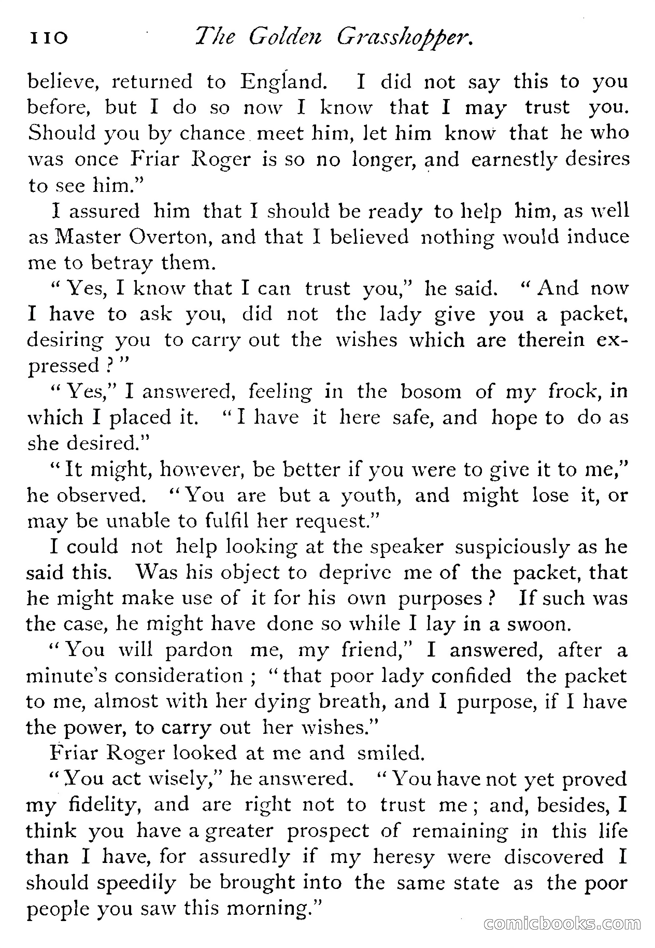 The Golden Grasshopper — page 110 of 352