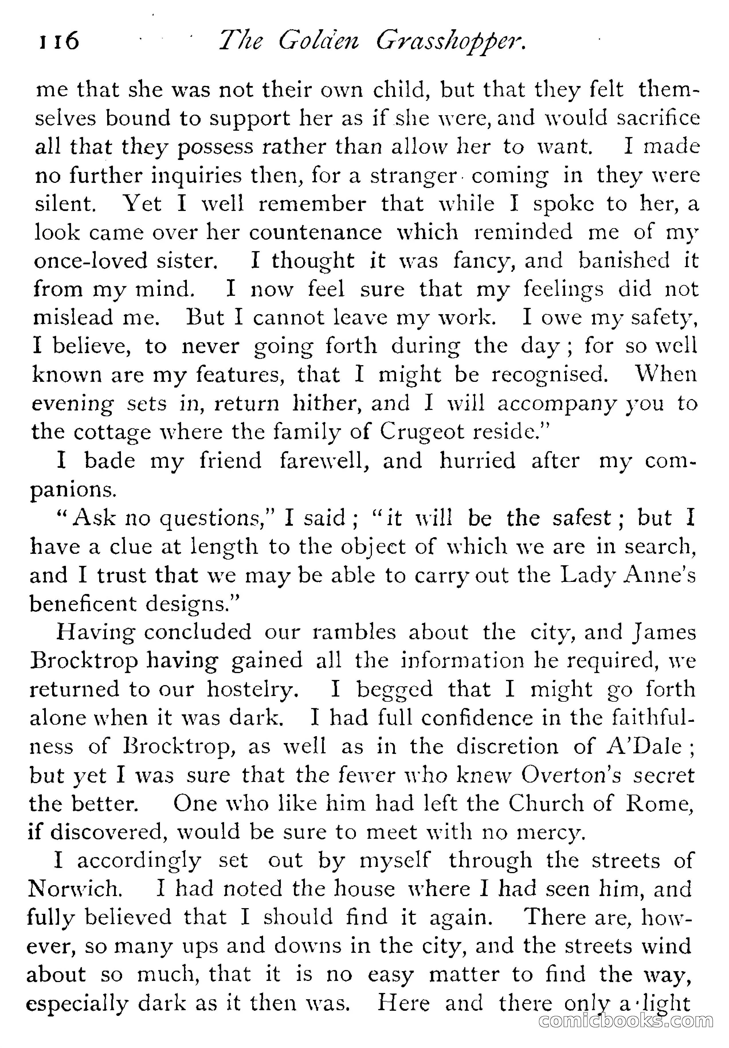 The Golden Grasshopper — page 116 of 352