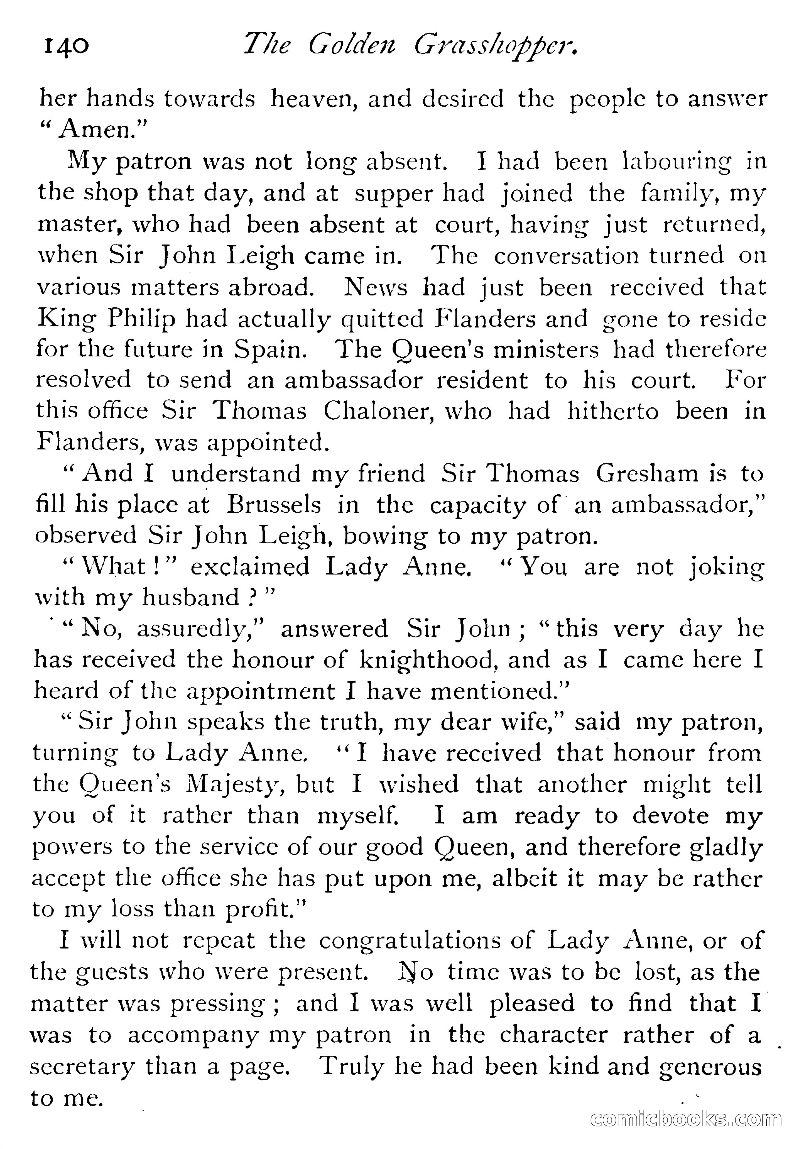 The Golden Grasshopper — page 140 of 352