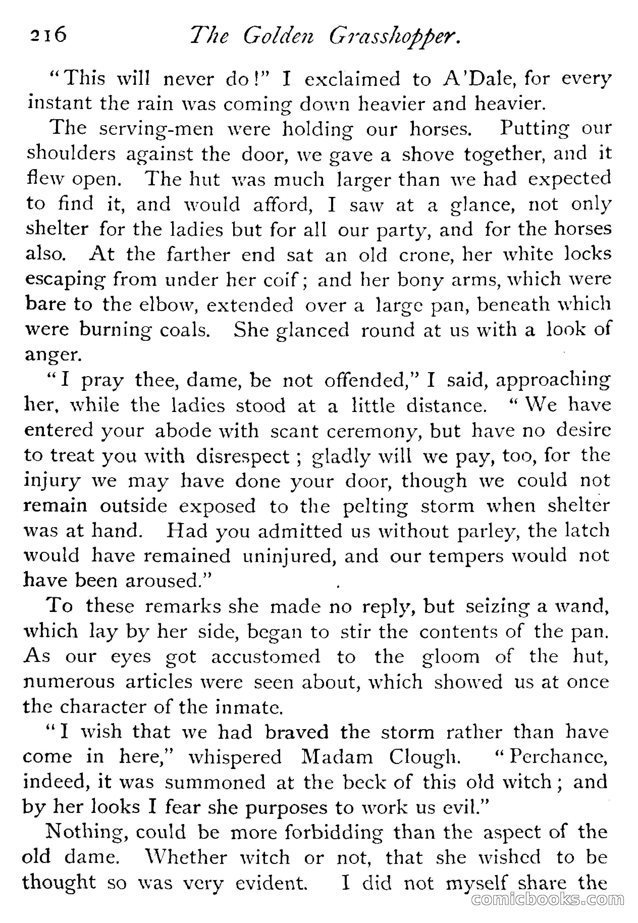 The Golden Grasshopper — page 216 of 352