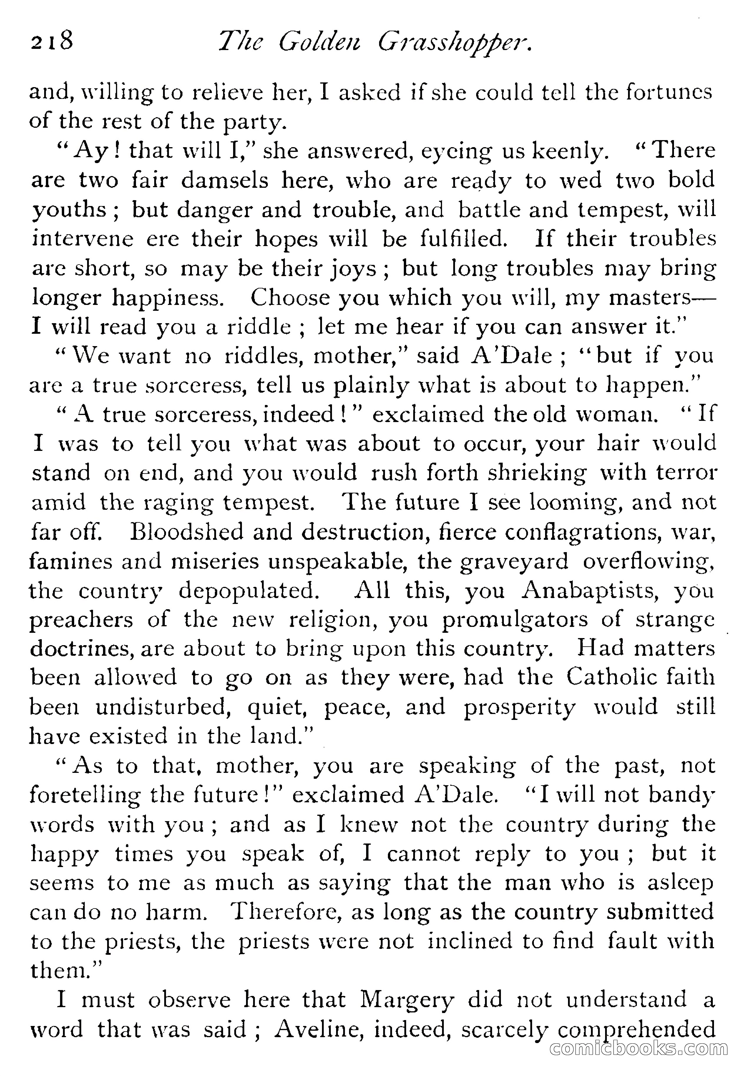 The Golden Grasshopper — page 218 of 352