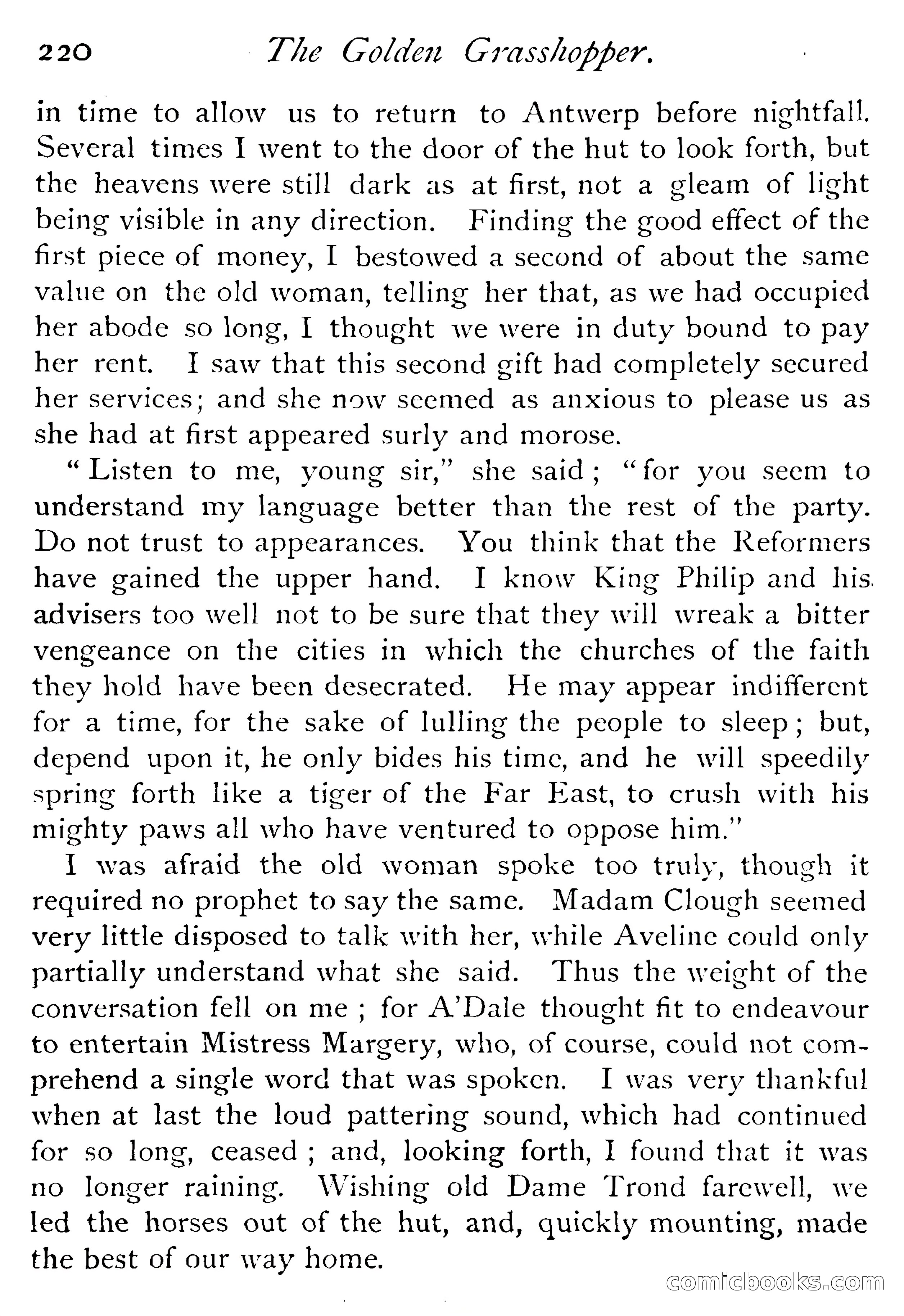 The Golden Grasshopper — page 220 of 352
