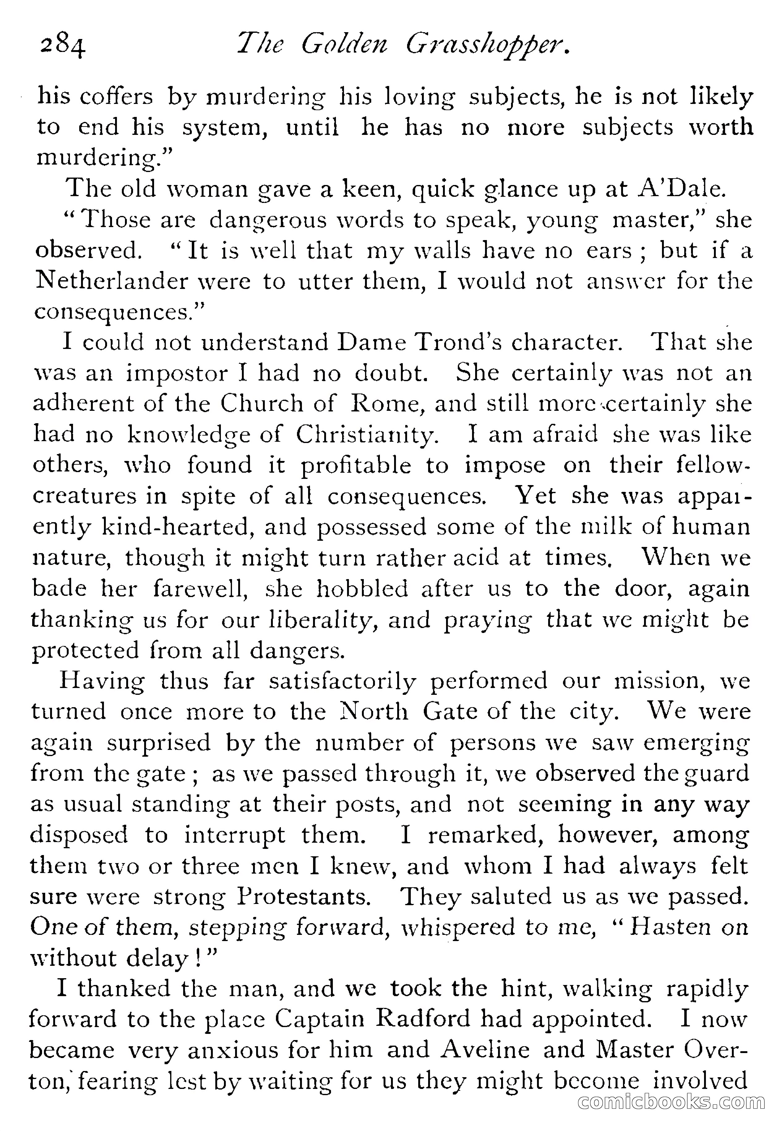 The Golden Grasshopper — page 284 of 352