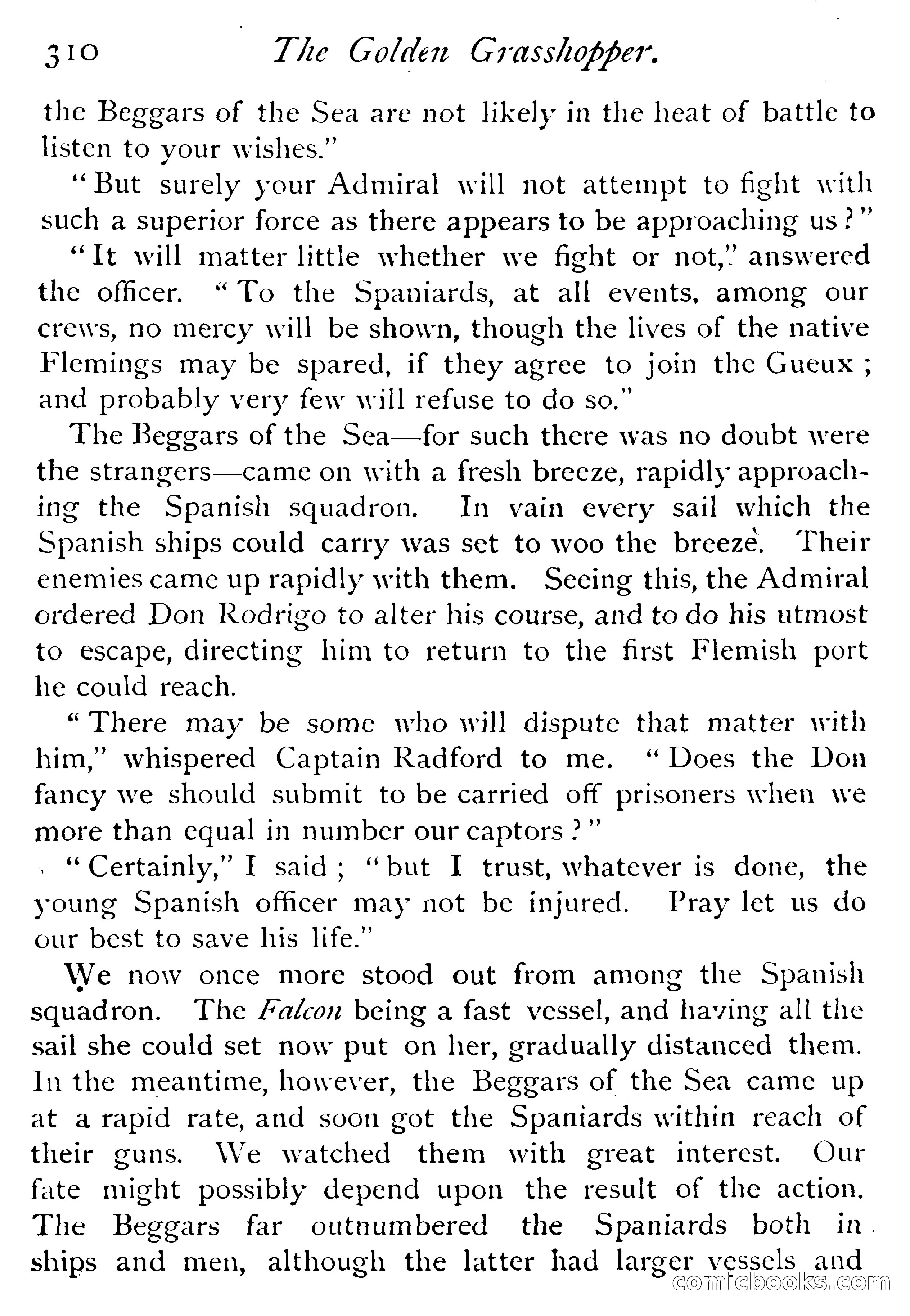 The Golden Grasshopper — page 310 of 352