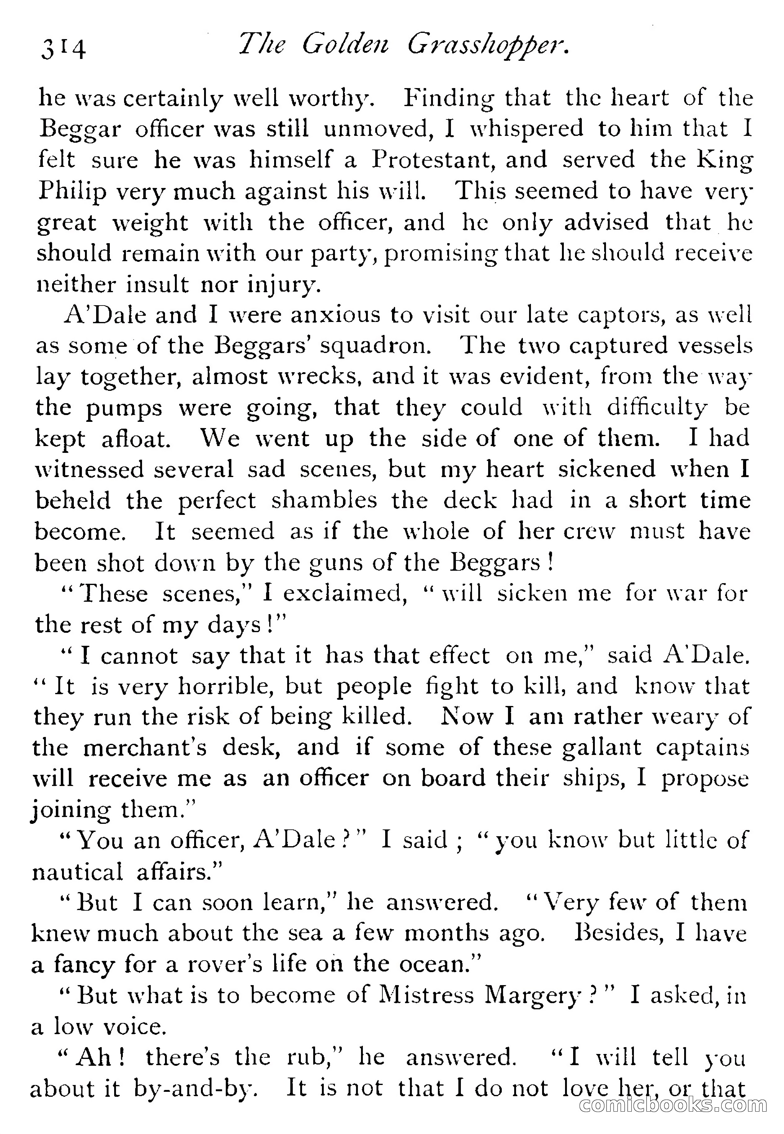 The Golden Grasshopper — page 314 of 352