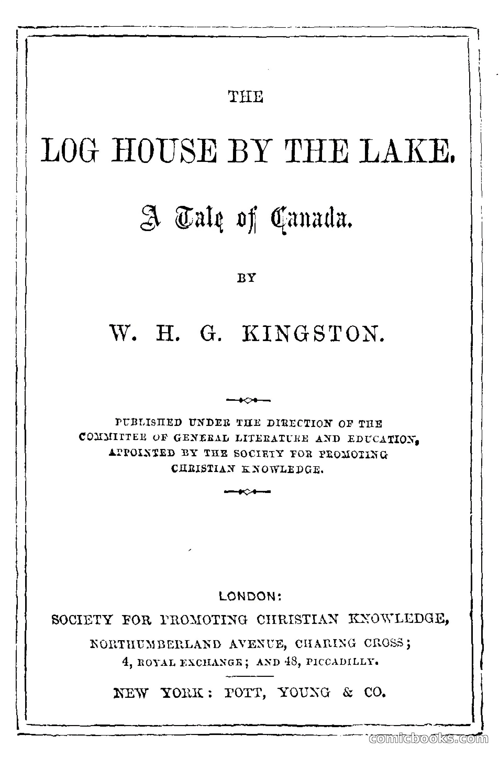 The Log House by the Lake