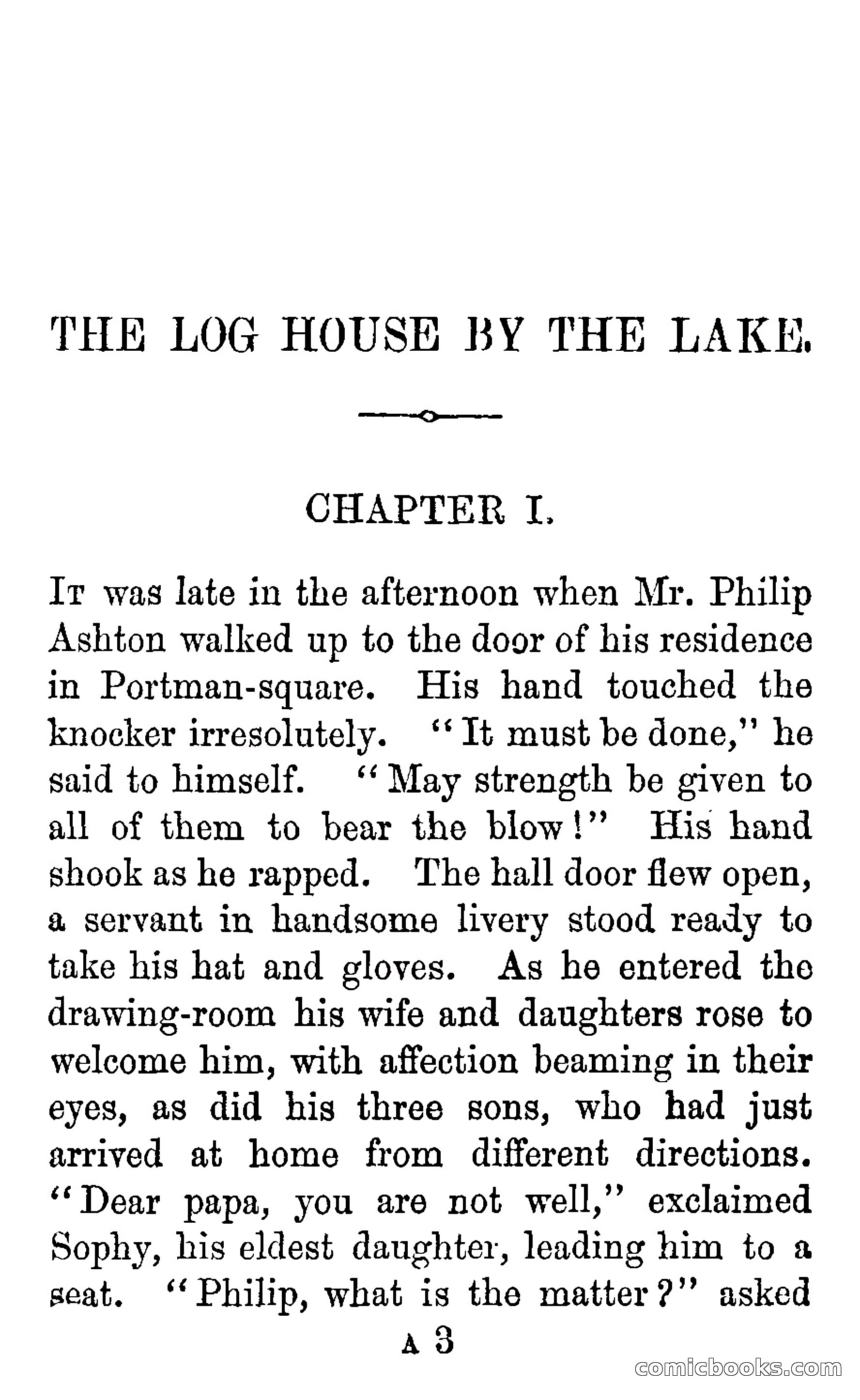 The Log House by the Lake — page 3 of 154