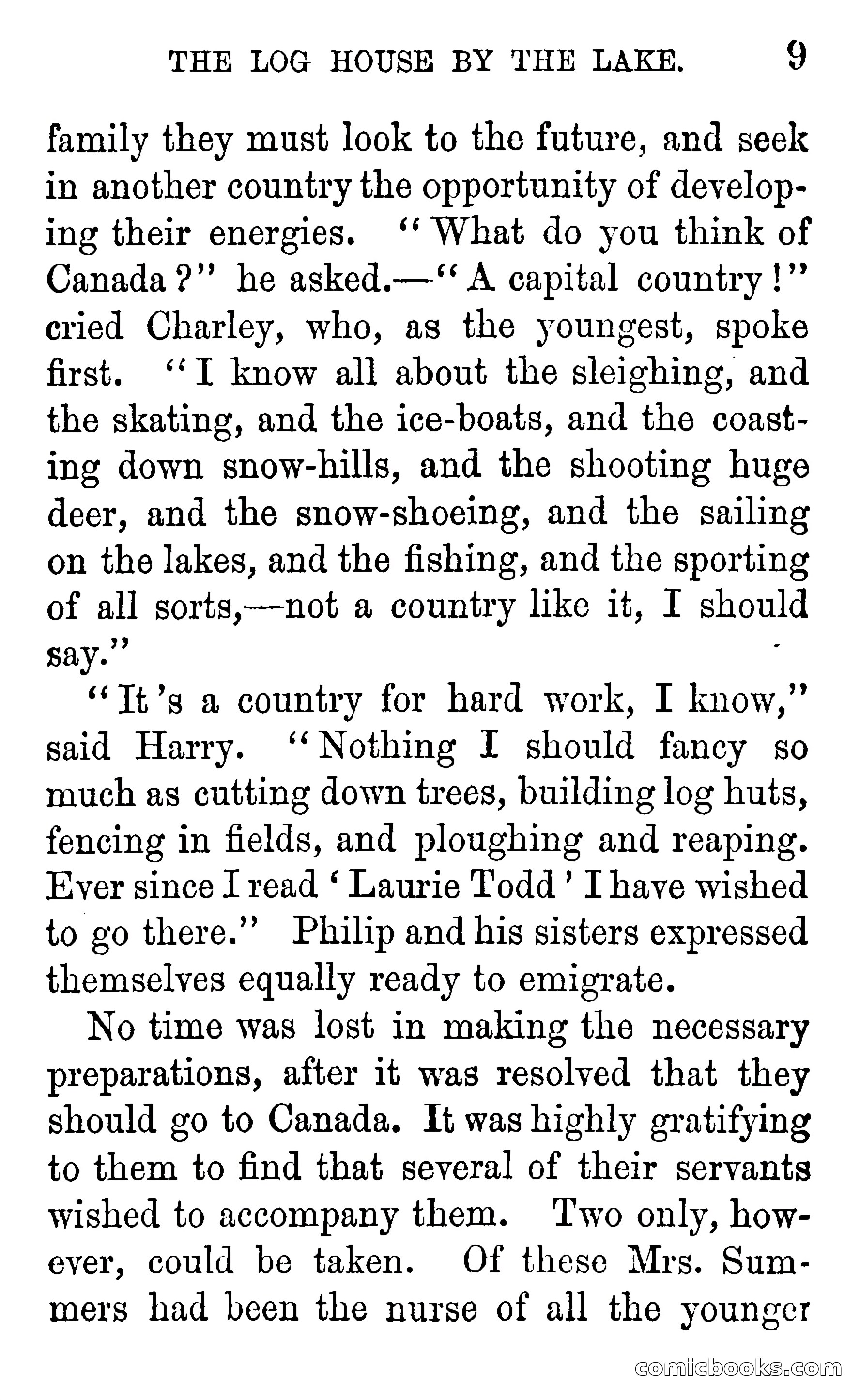 The Log House by the Lake — page 7 of 154