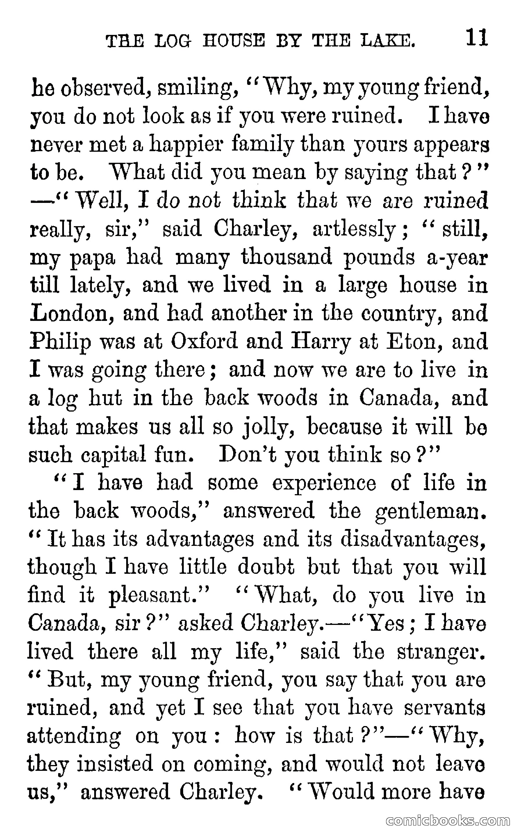 The Log House by the Lake — page 9 of 154