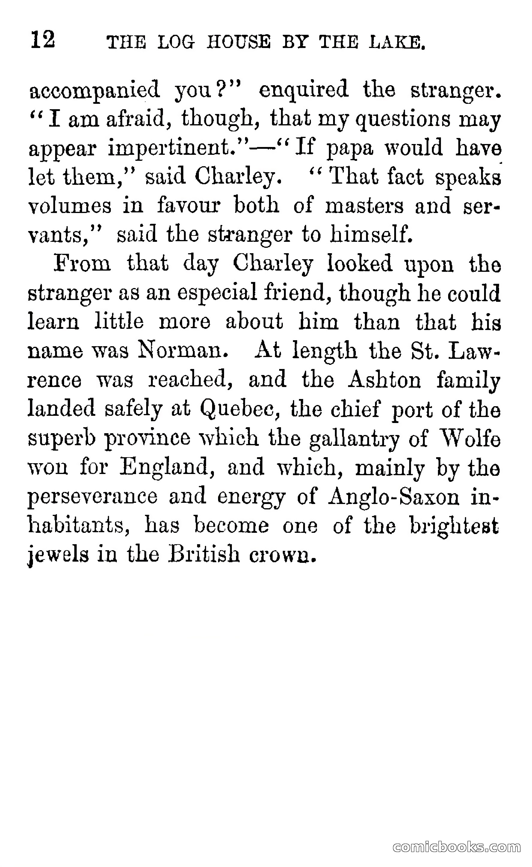 The Log House by the Lake — page 10 of 154