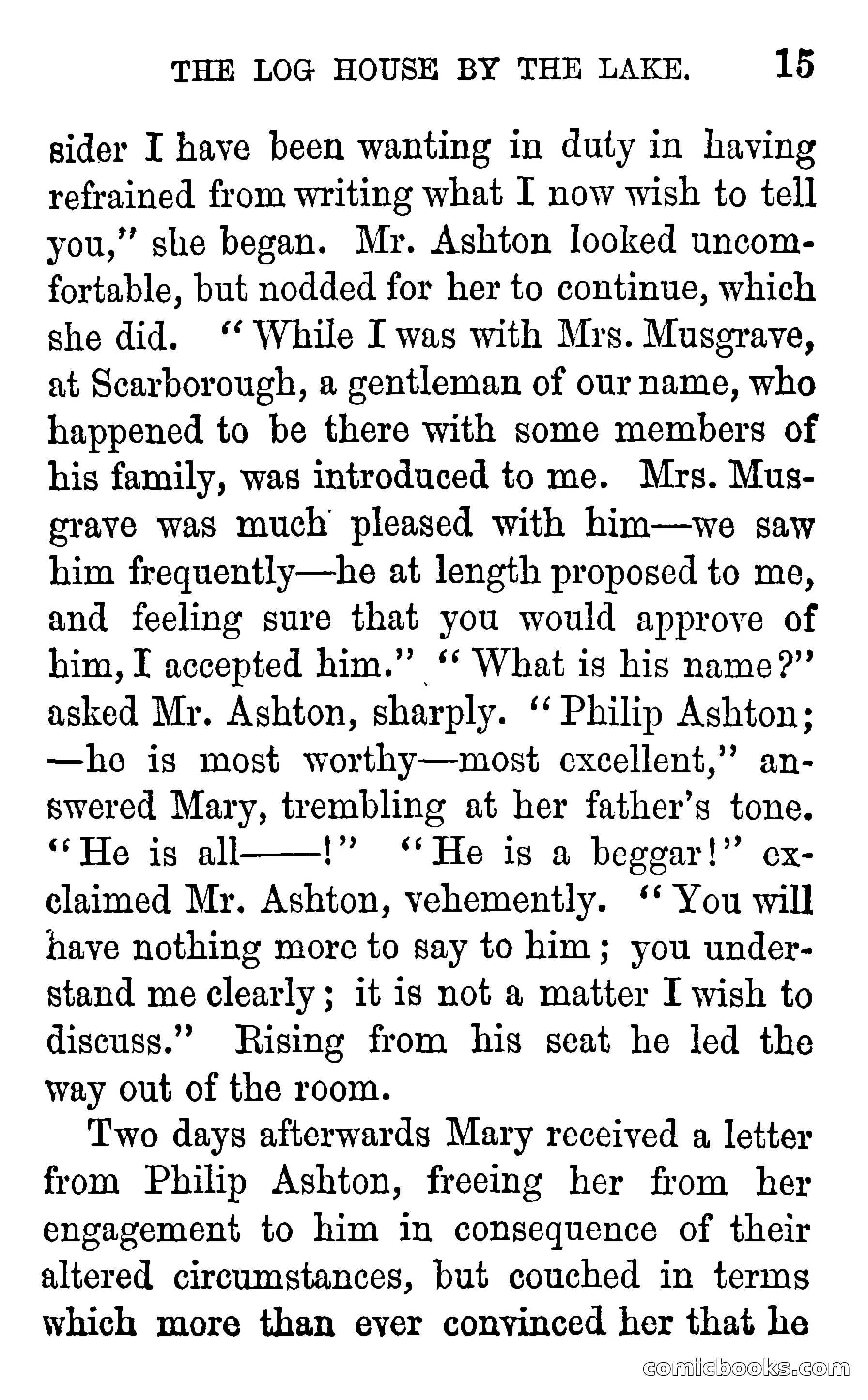 The Log House by the Lake — page 13 of 154