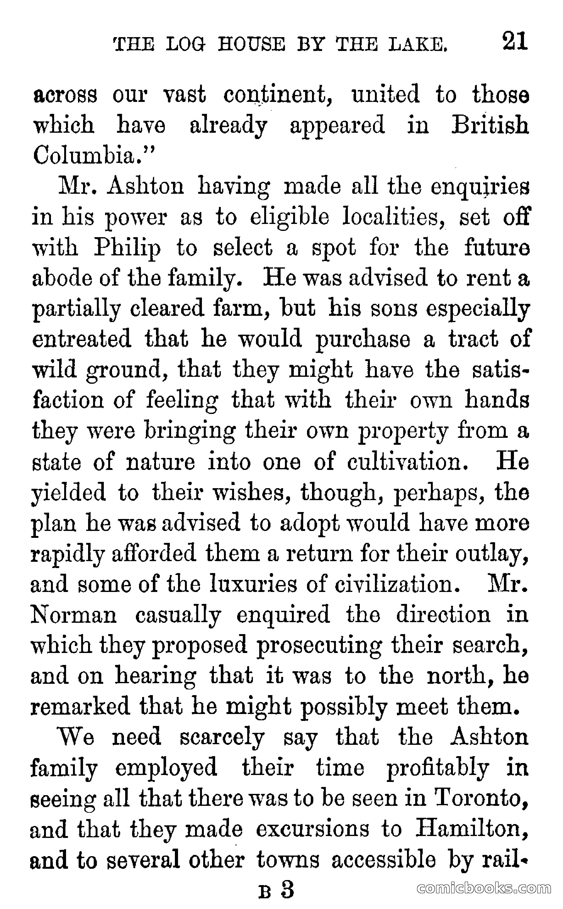 The Log House by the Lake — page 19 of 154