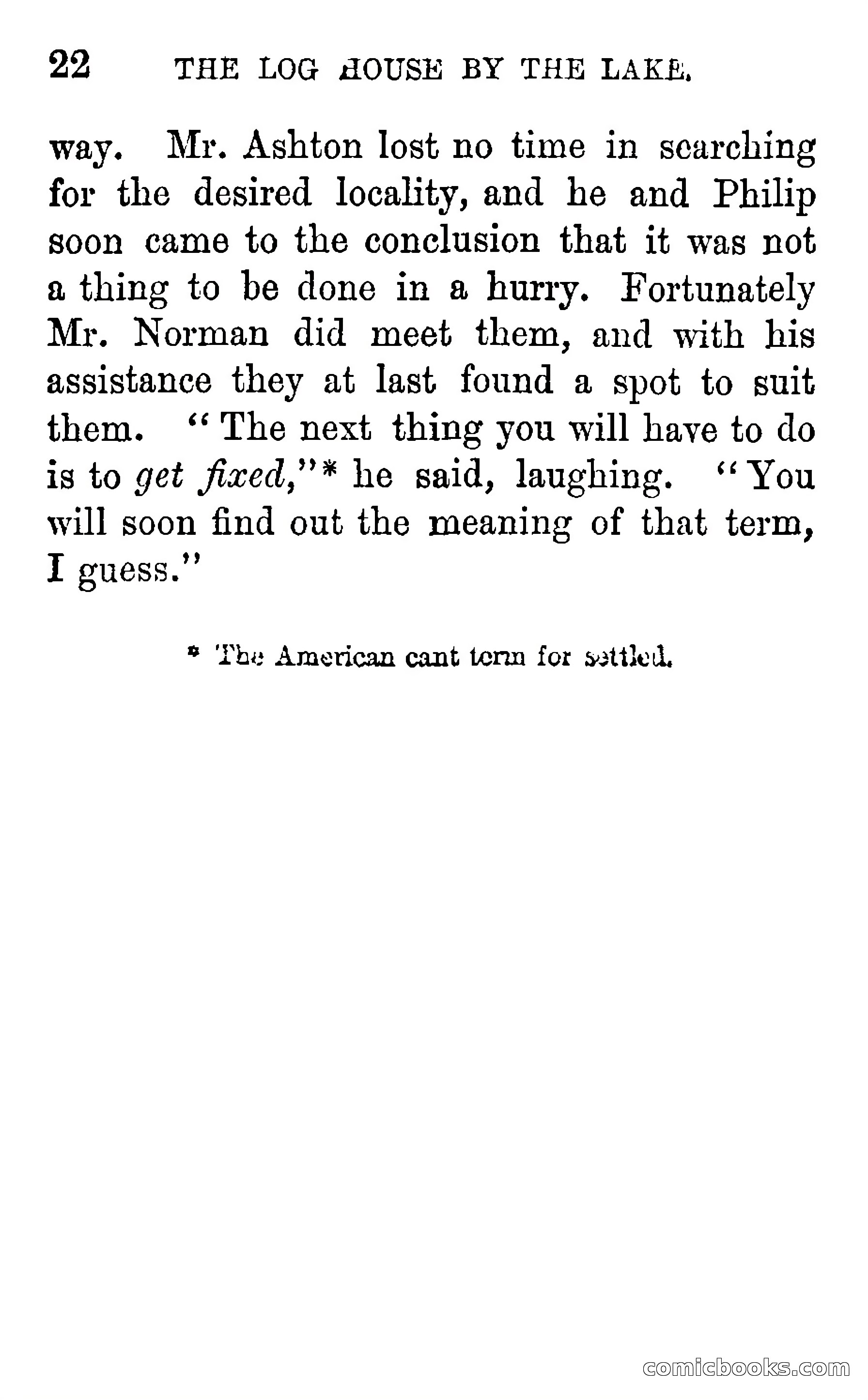 The Log House by the Lake — page 20 of 154