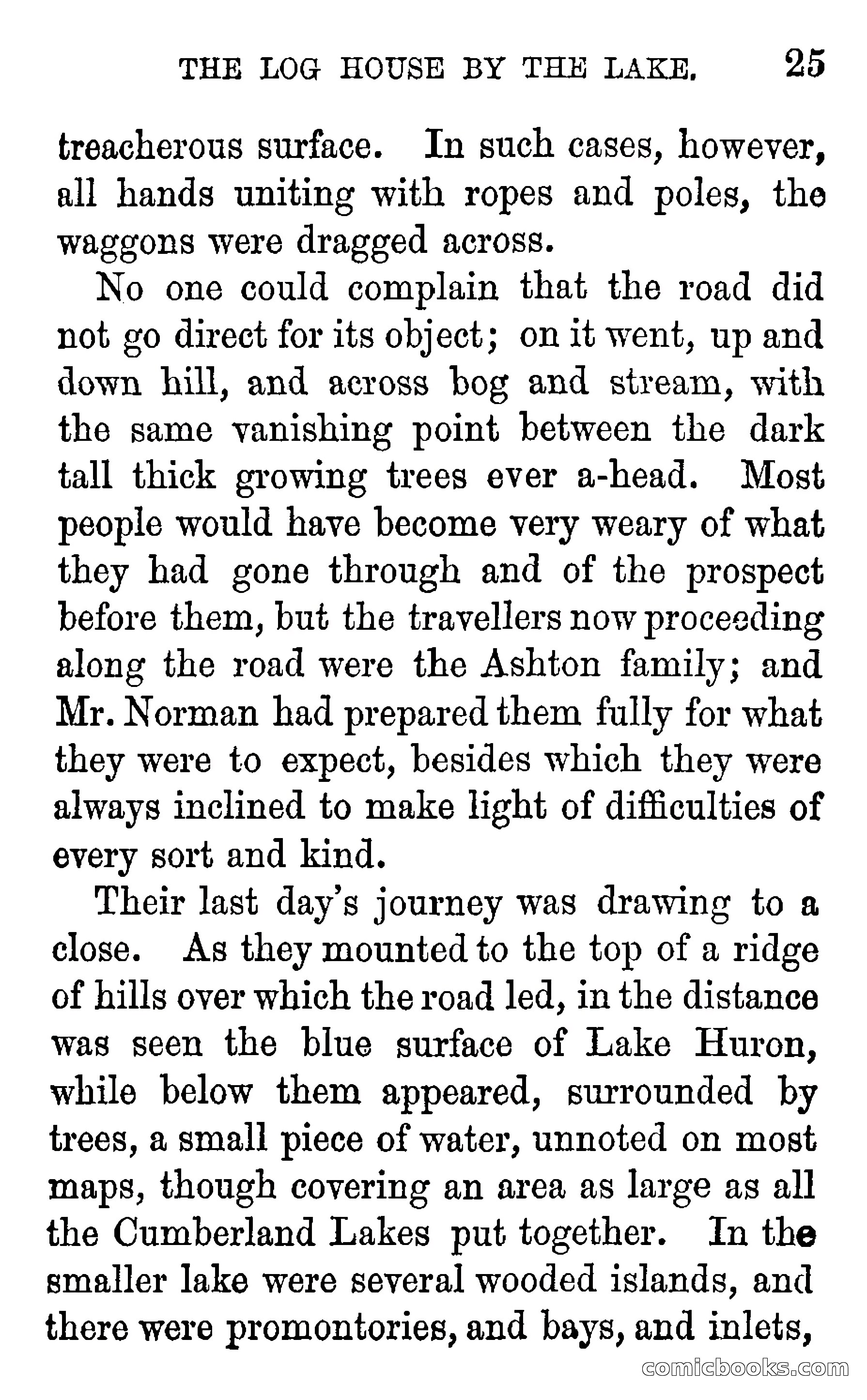The Log House by the Lake — page 23 of 154