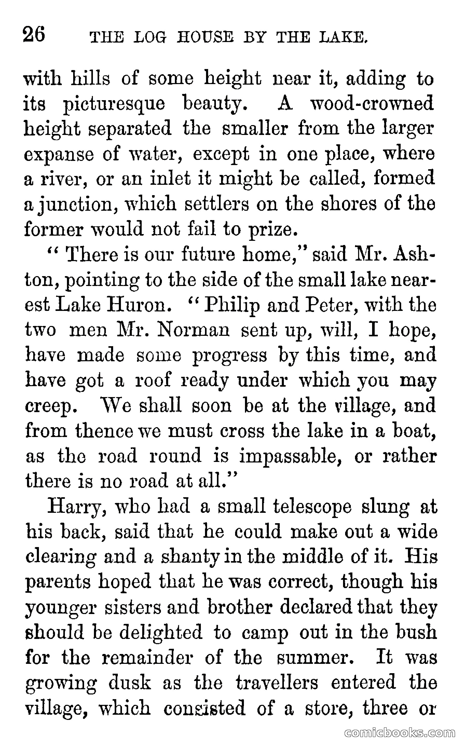 The Log House by the Lake — page 24 of 154