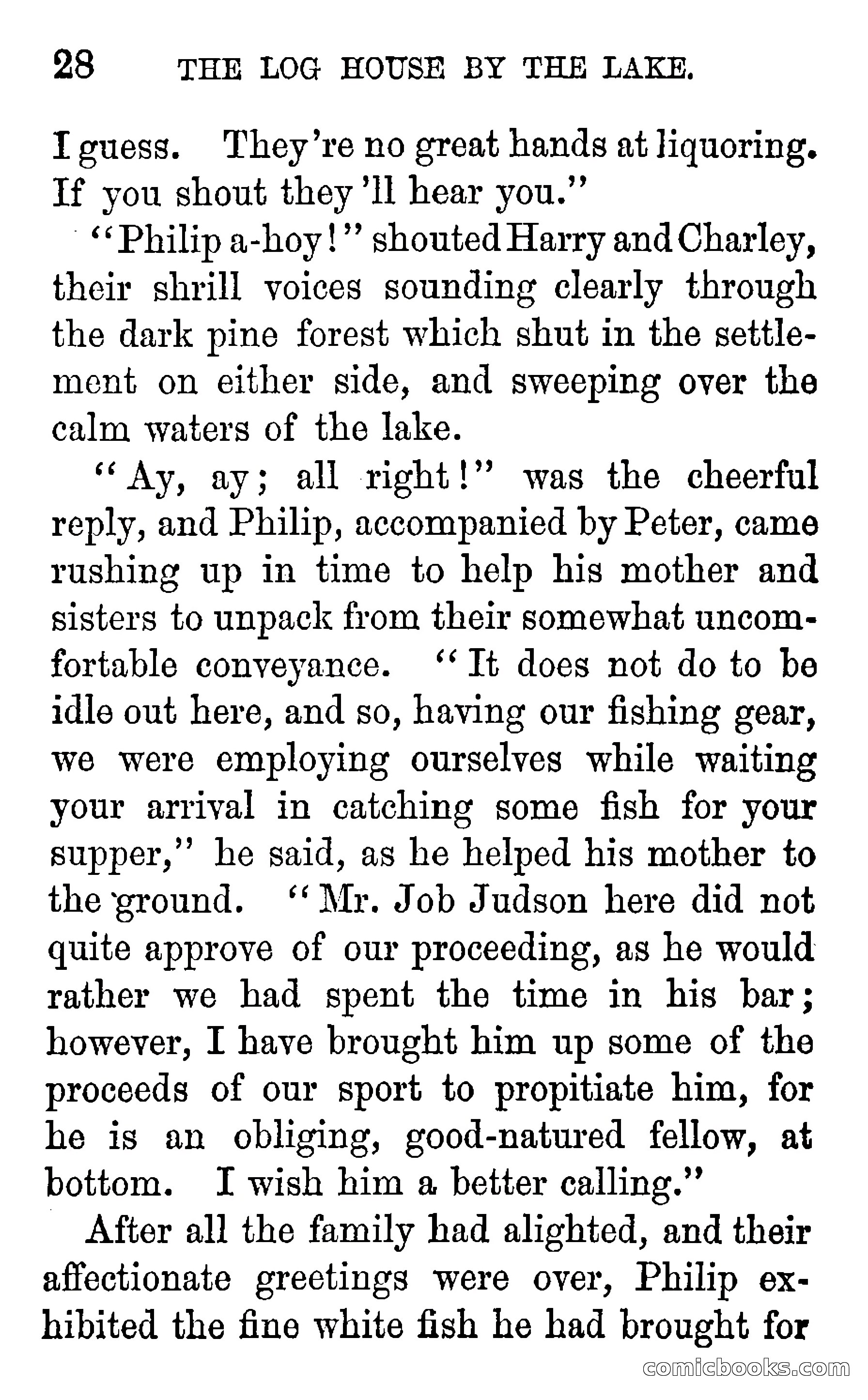 The Log House by the Lake — page 26 of 154