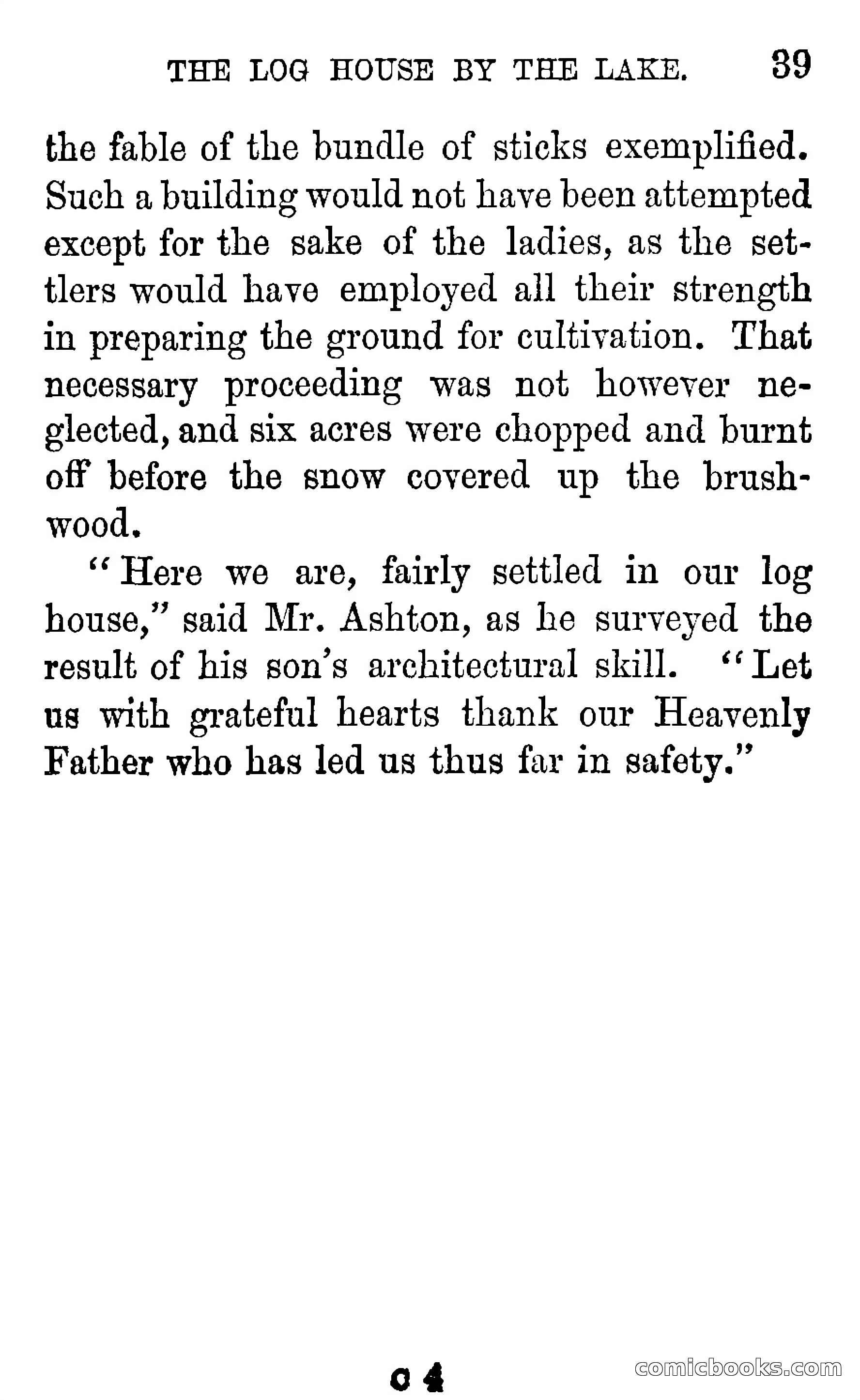 The Log House by the Lake — page 37 of 154