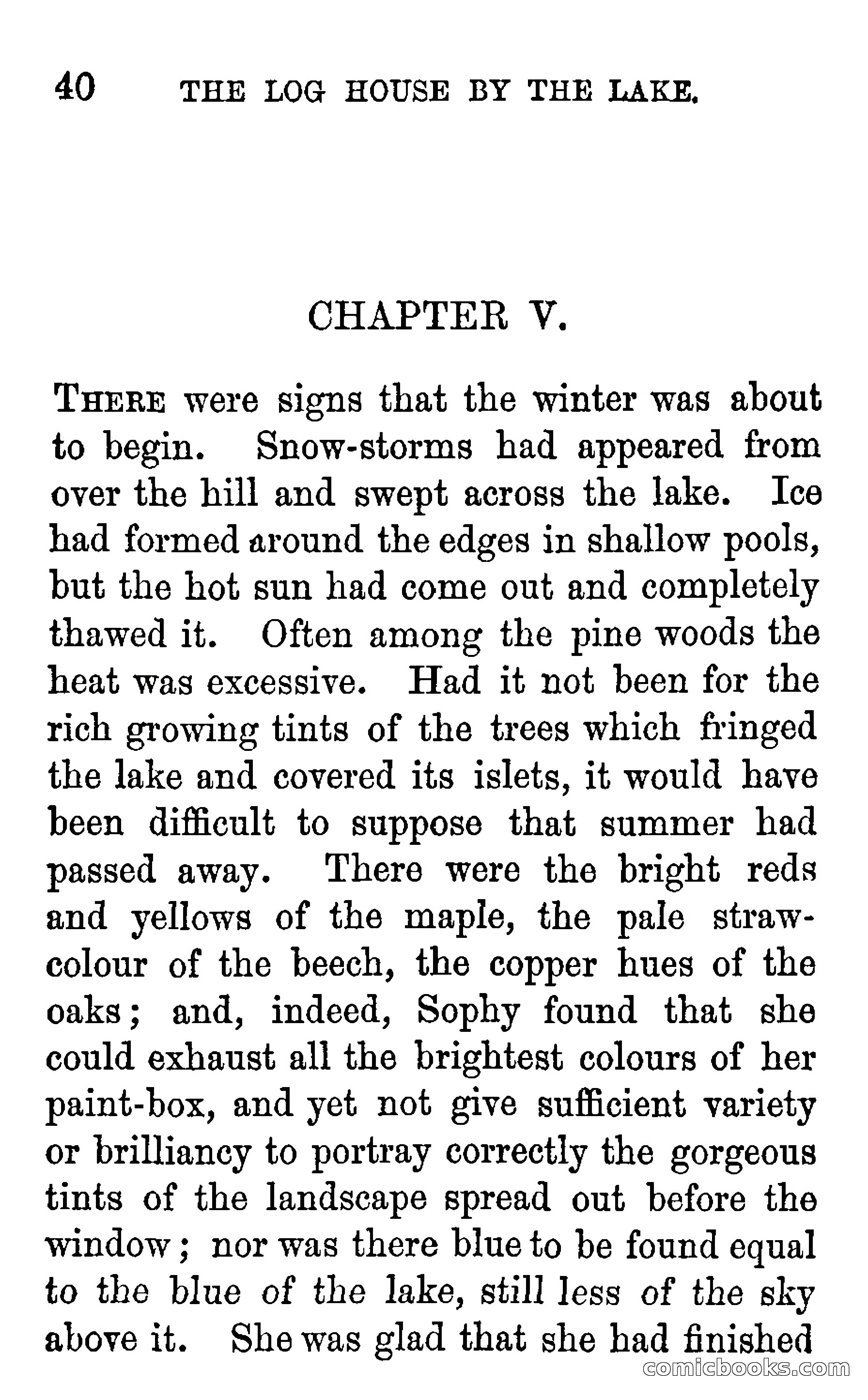 The Log House by the Lake — page 38 of 154