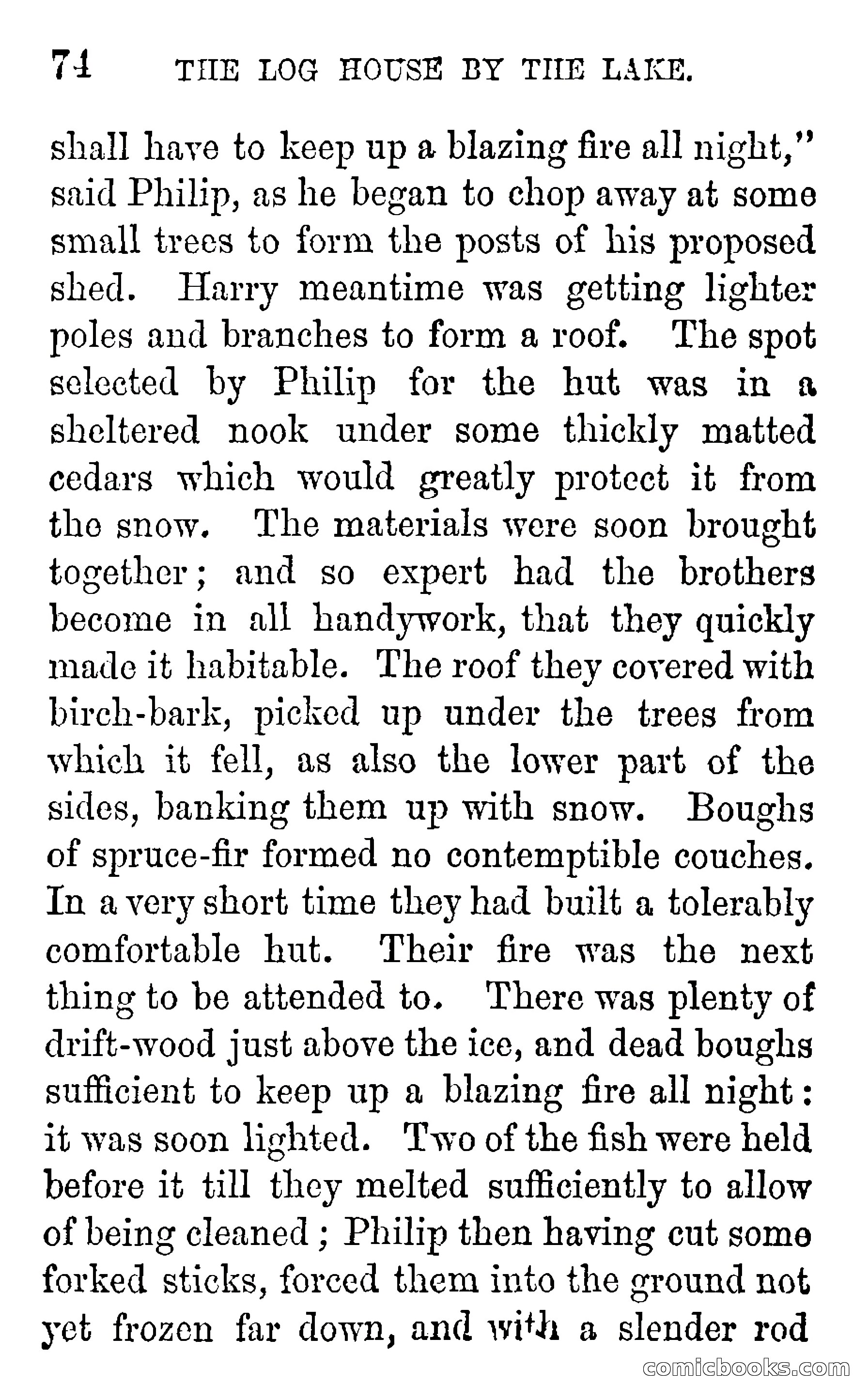 The Log House by the Lake — page 72 of 154