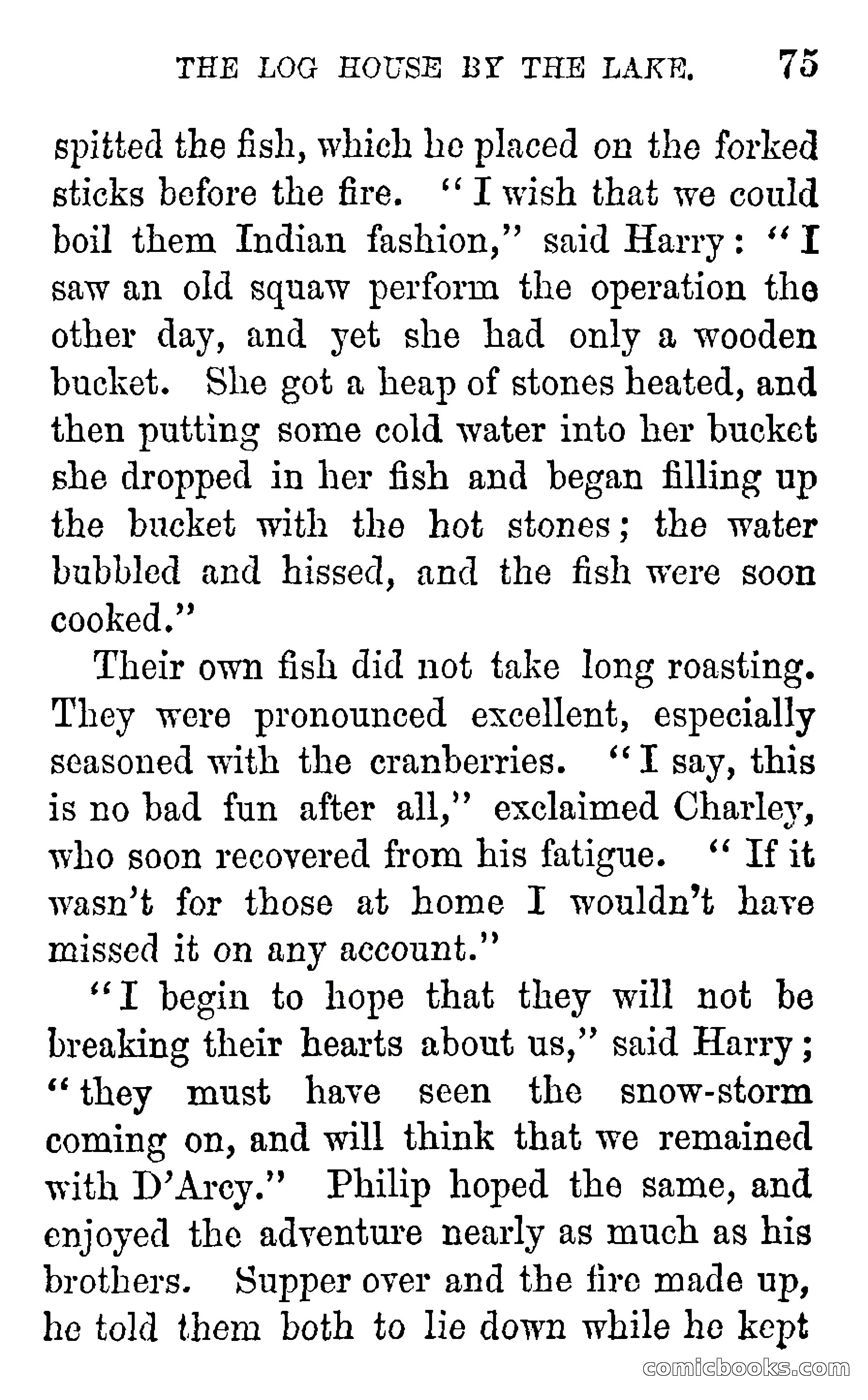The Log House by the Lake — page 73 of 154
