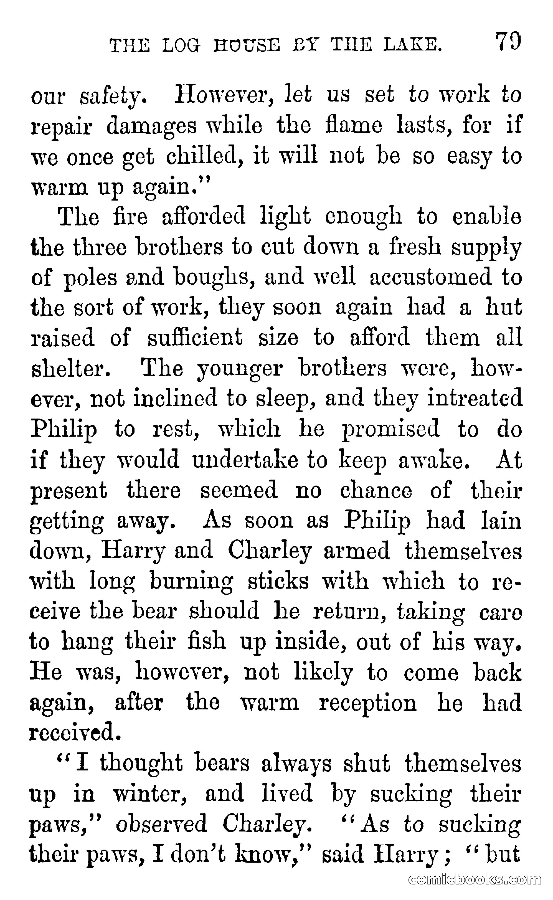 The Log House by the Lake — page 77 of 154