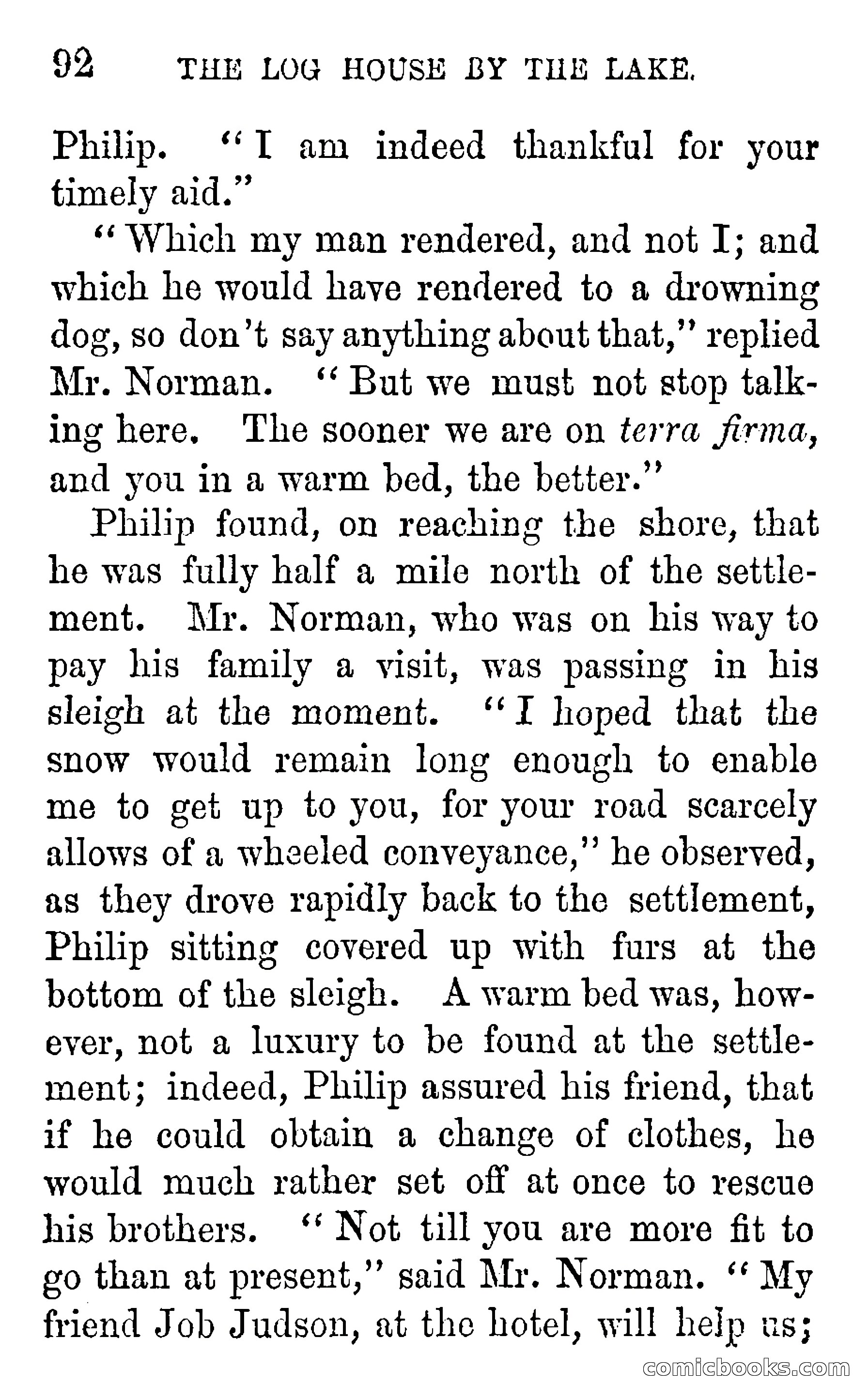 The Log House by the Lake — page 90 of 154