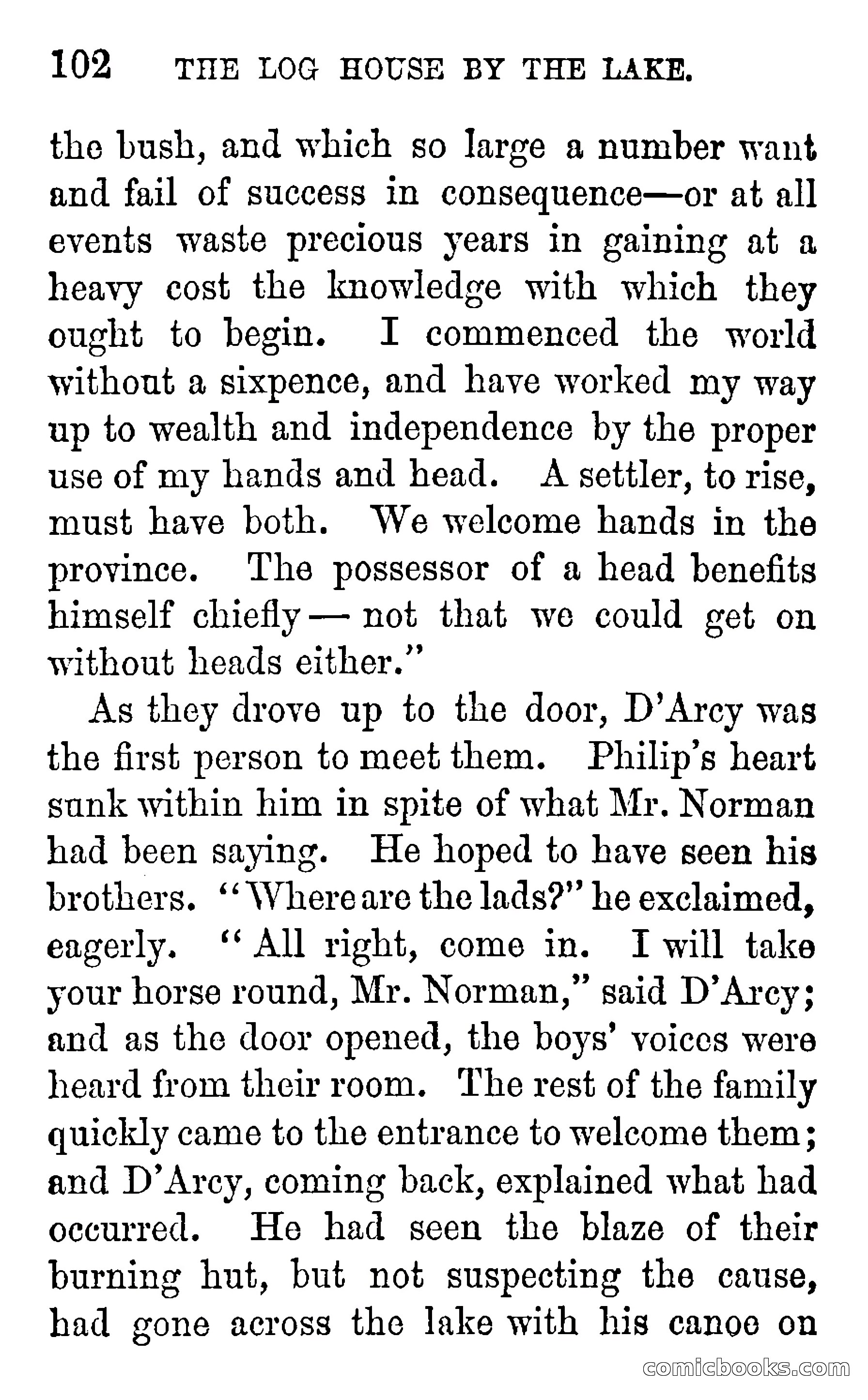 The Log House by the Lake — page 100 of 154