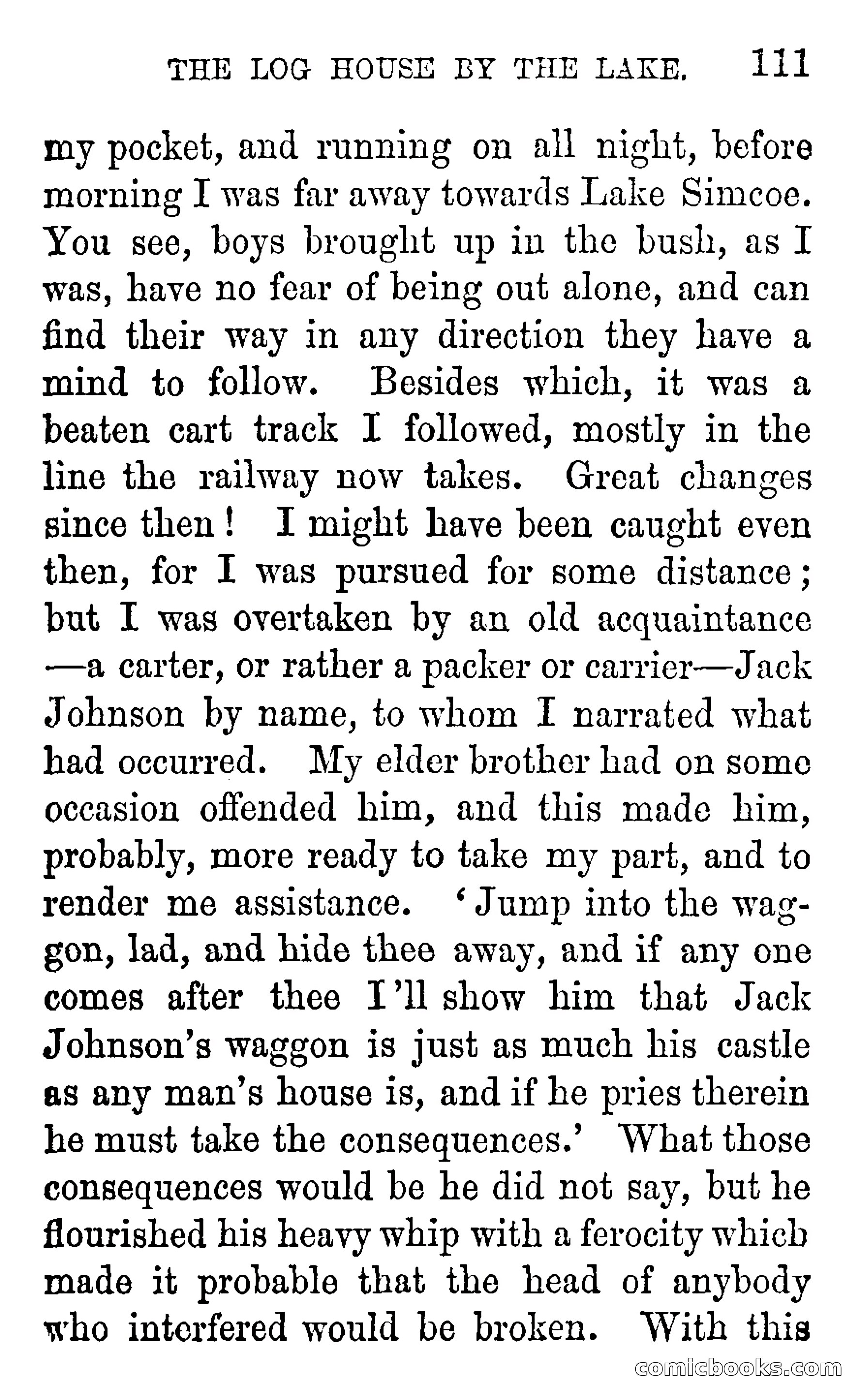The Log House by the Lake — page 109 of 154