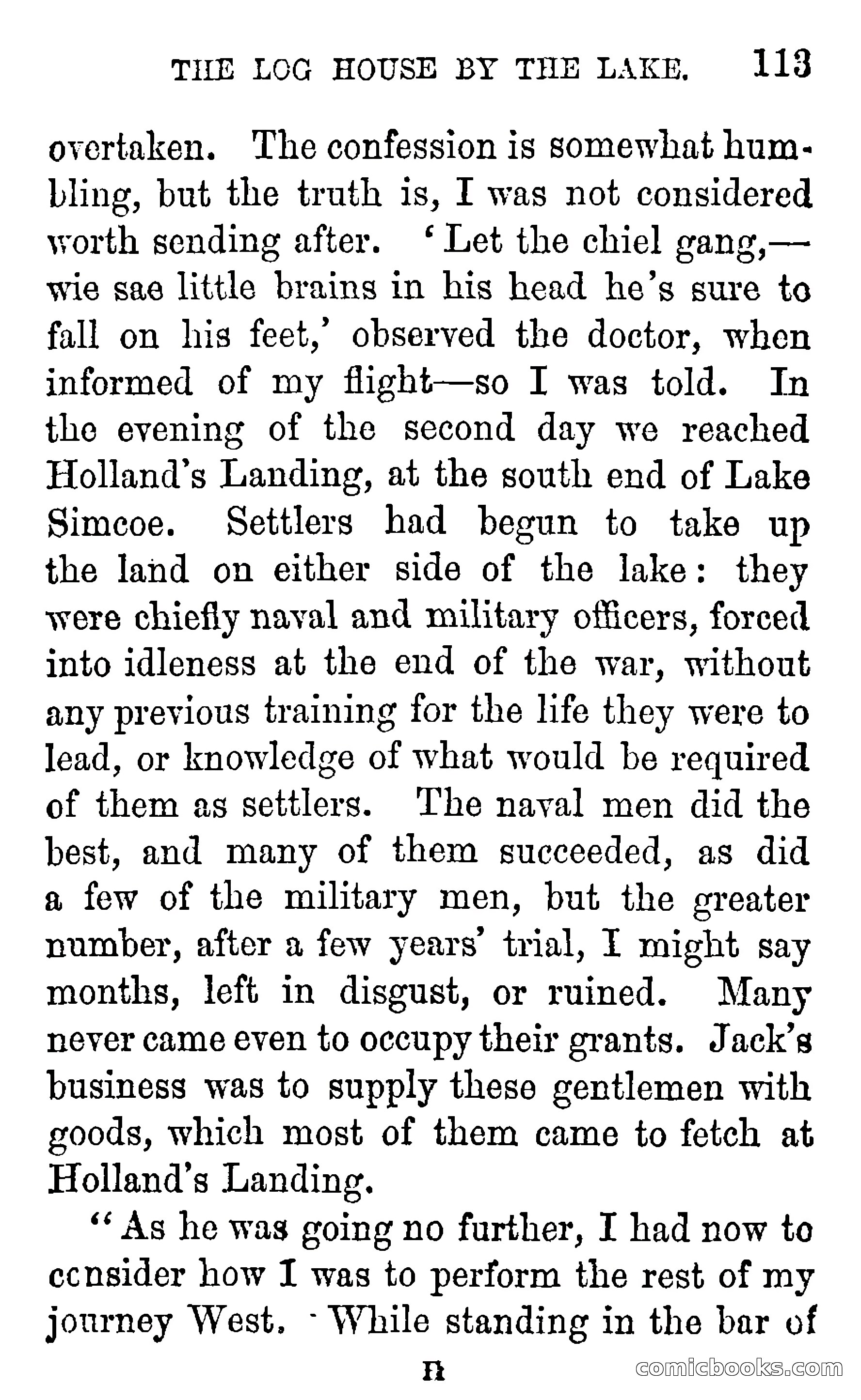 The Log House by the Lake — page 111 of 154