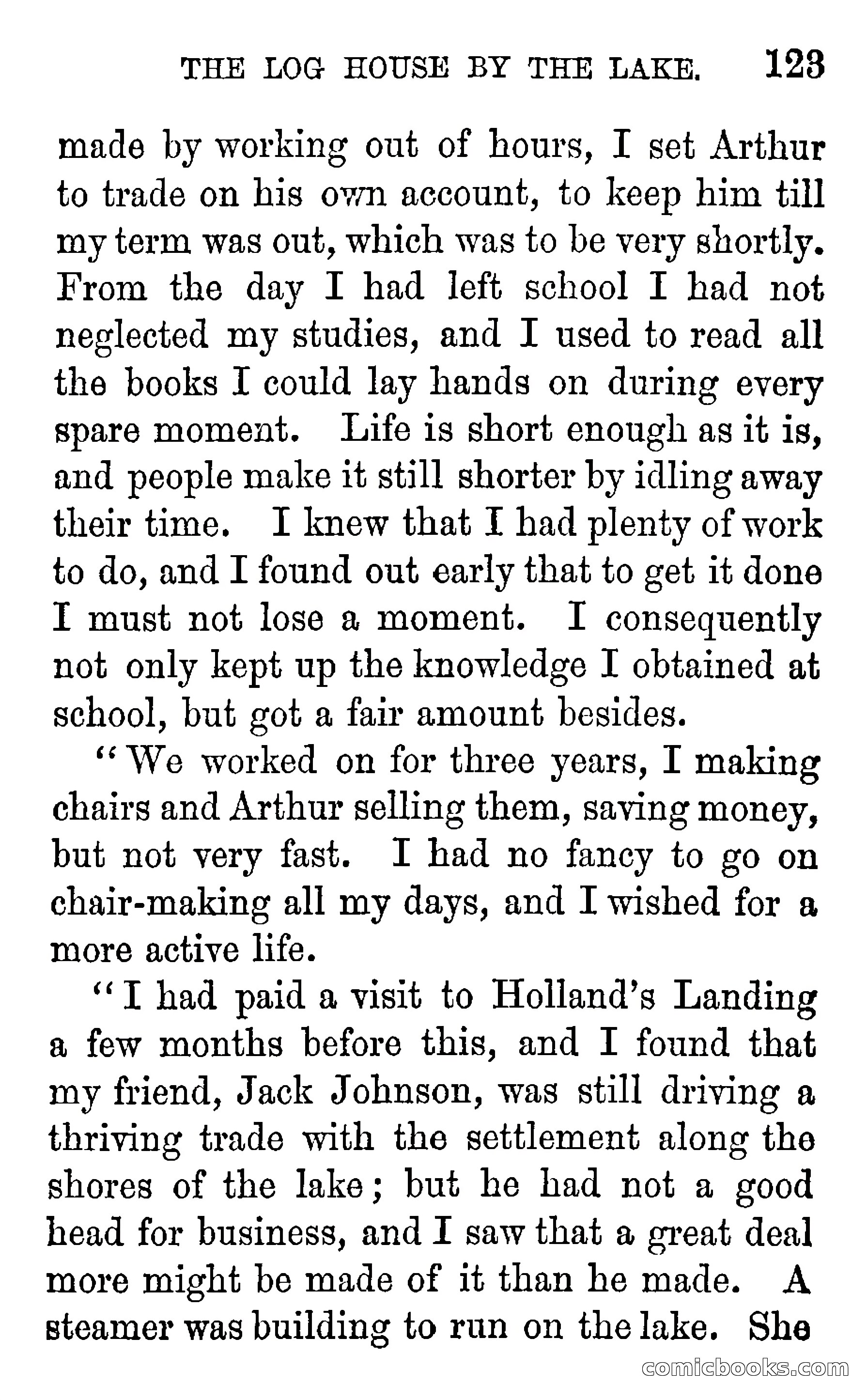 The Log House by the Lake — page 121 of 154