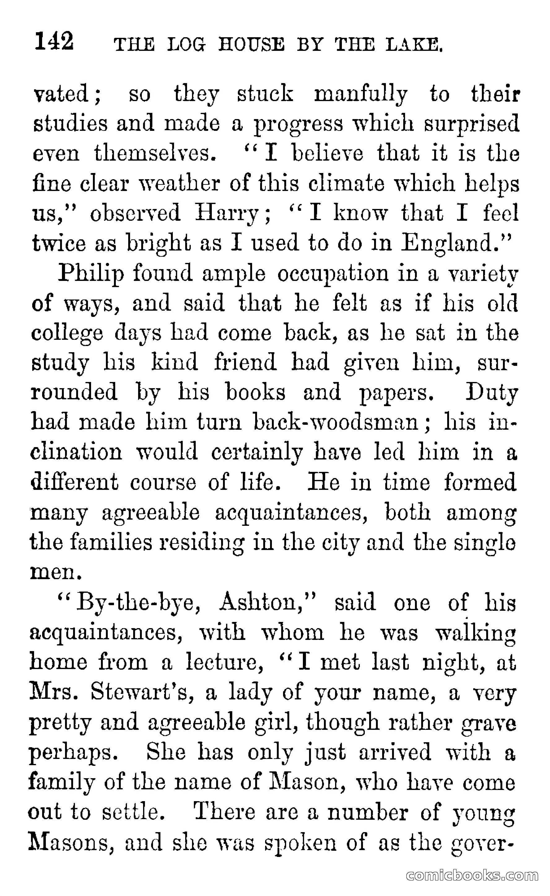The Log House by the Lake — page 140 of 154