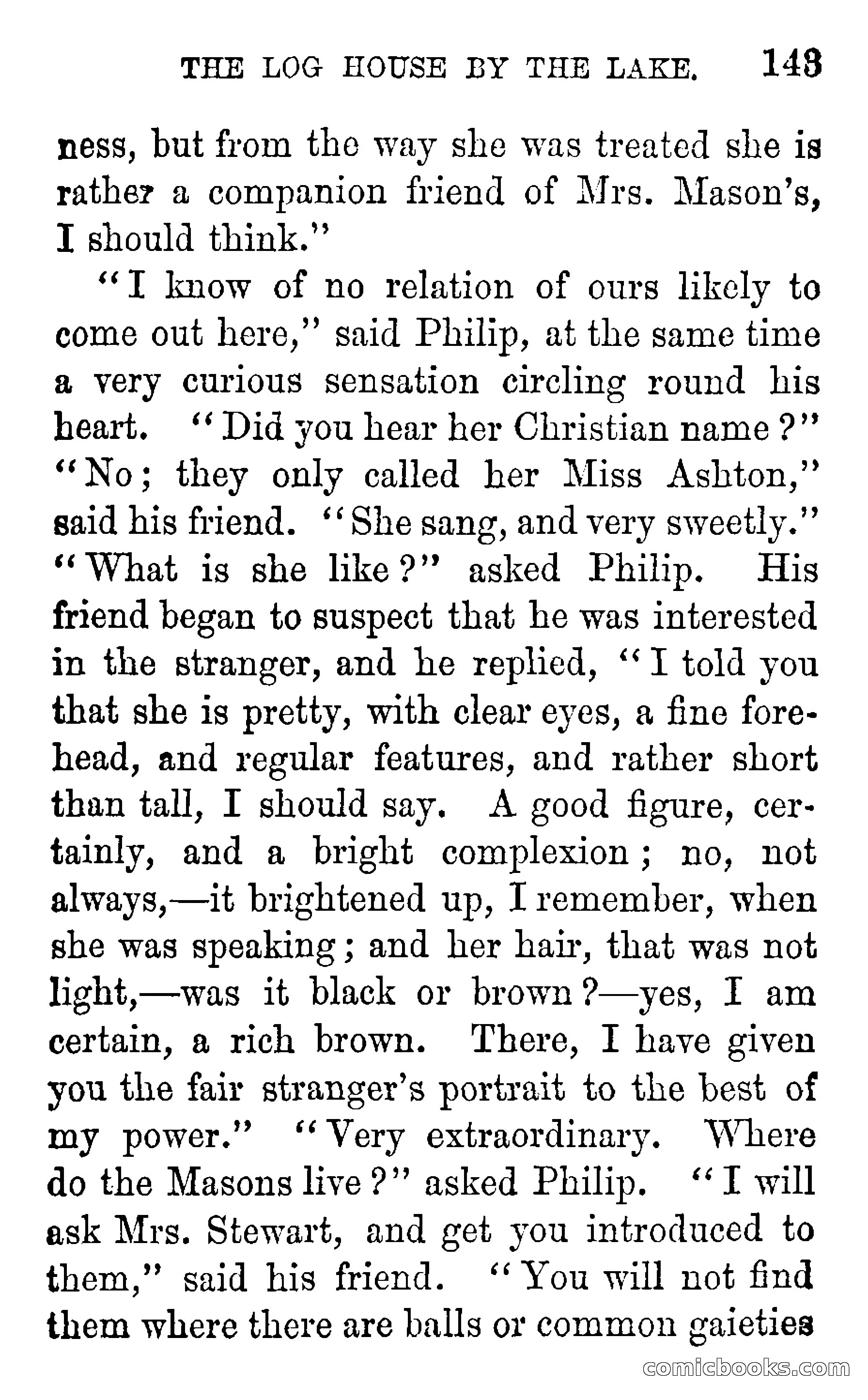 The Log House by the Lake — page 141 of 154