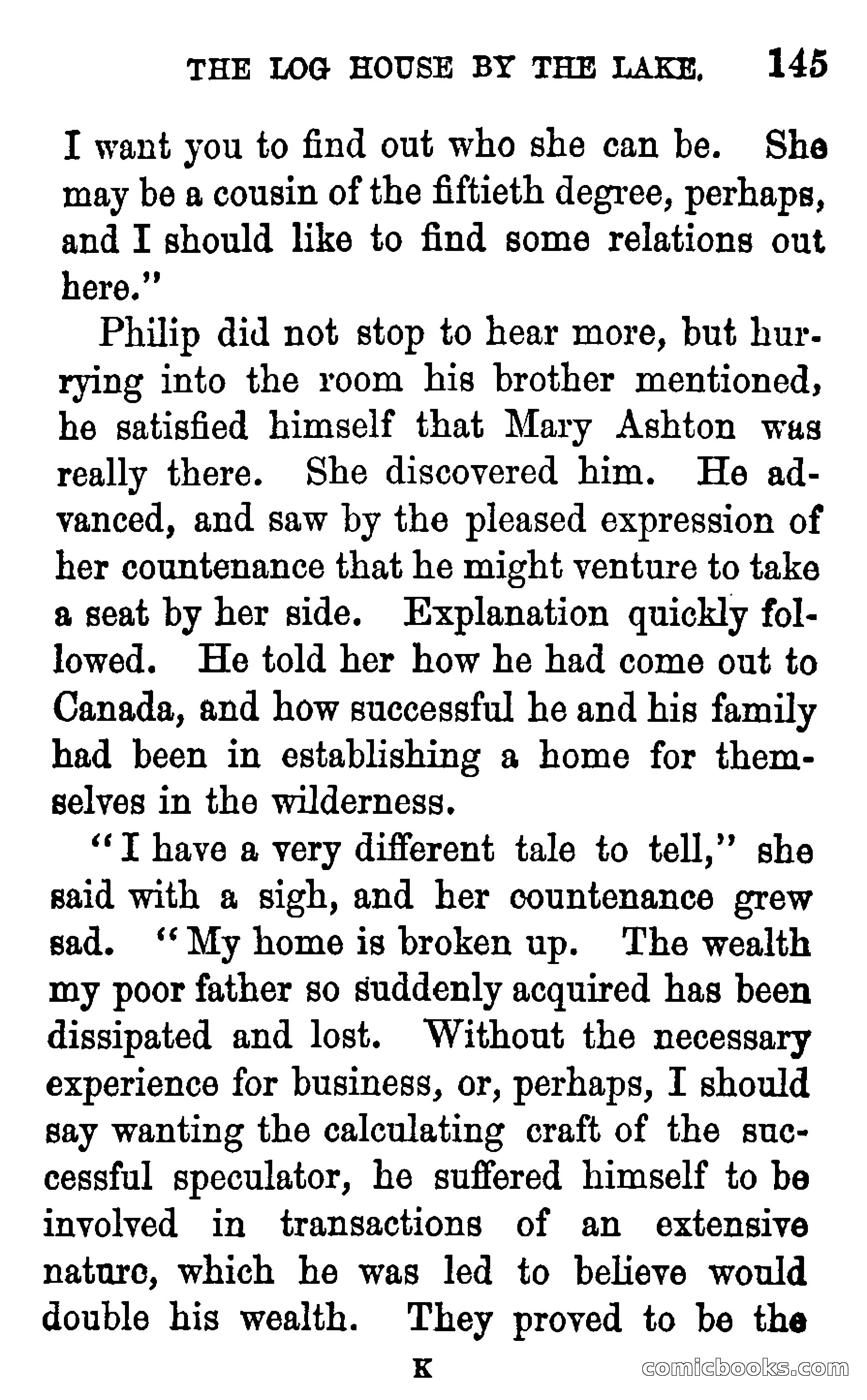 The Log House by the Lake — page 143 of 154