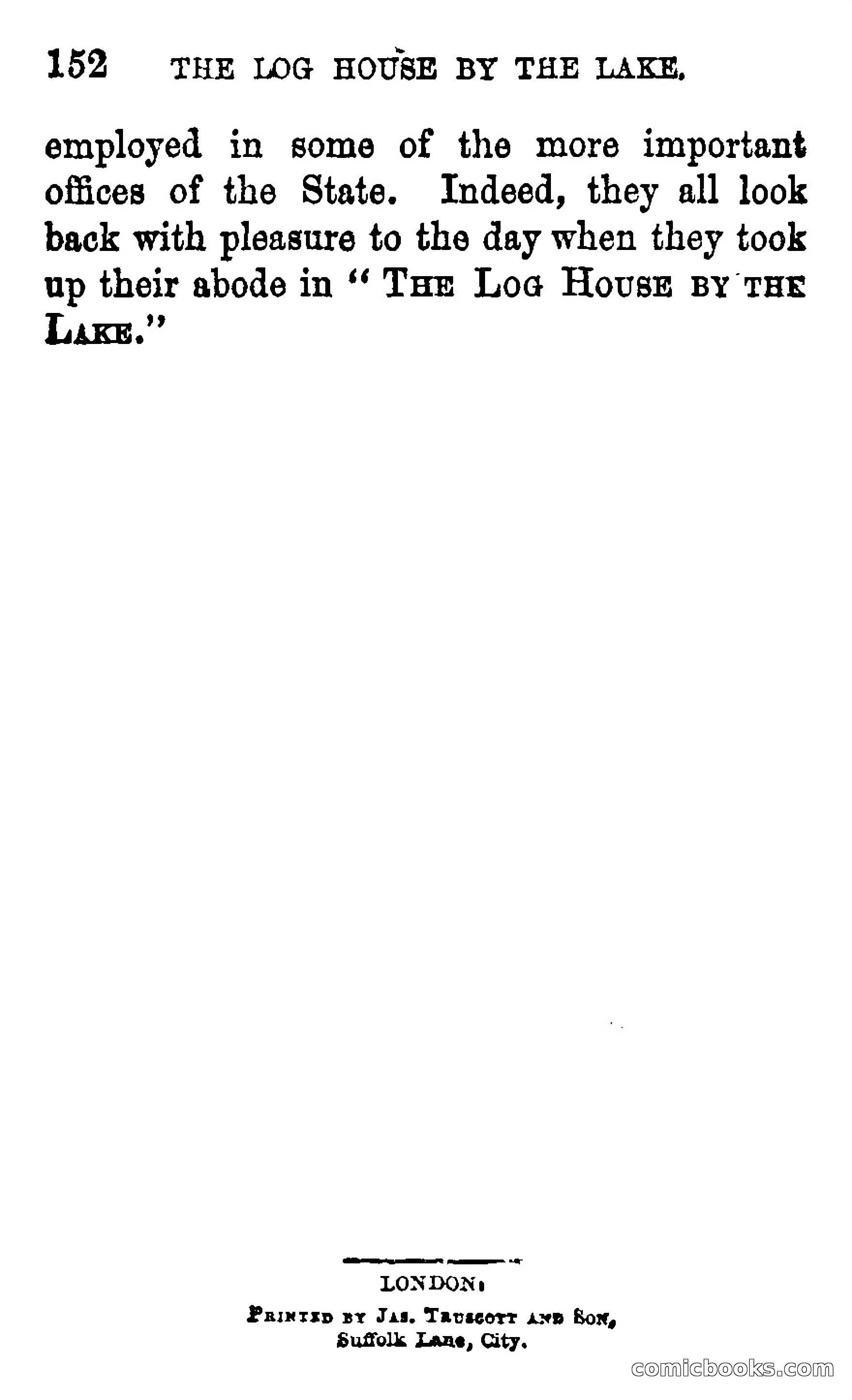 The Log House by the Lake — page 150 of 154