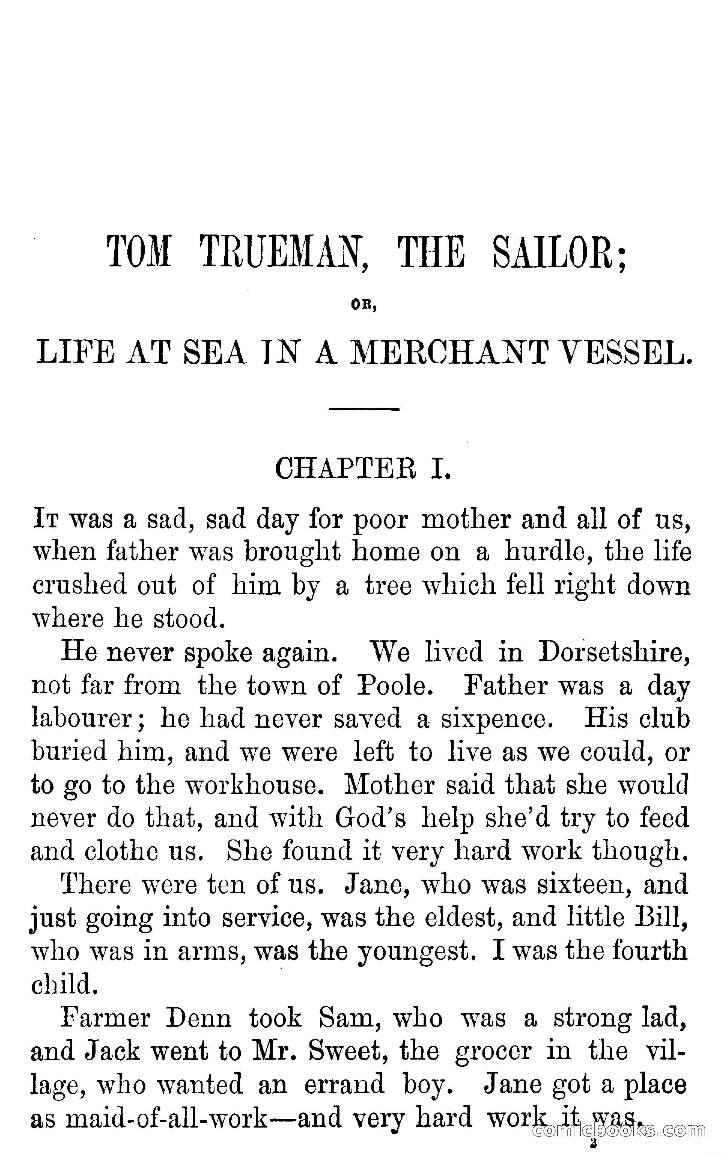 Tom Trueman, the Sailor; or, Life at Sea in a Merchant Vessel — page 5 of 69