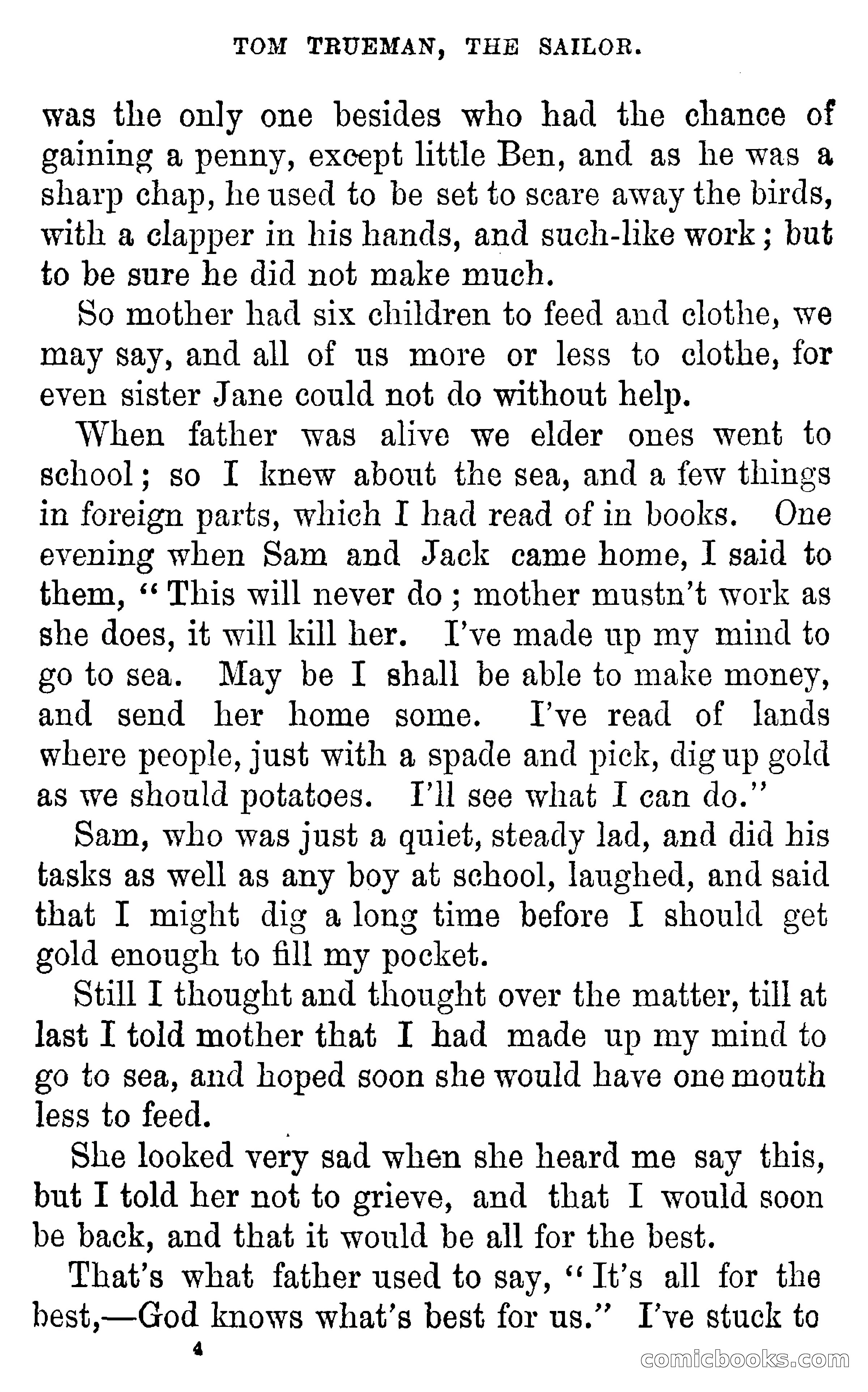 Tom Trueman, the Sailor; or, Life at Sea in a Merchant Vessel — page 6 of 69