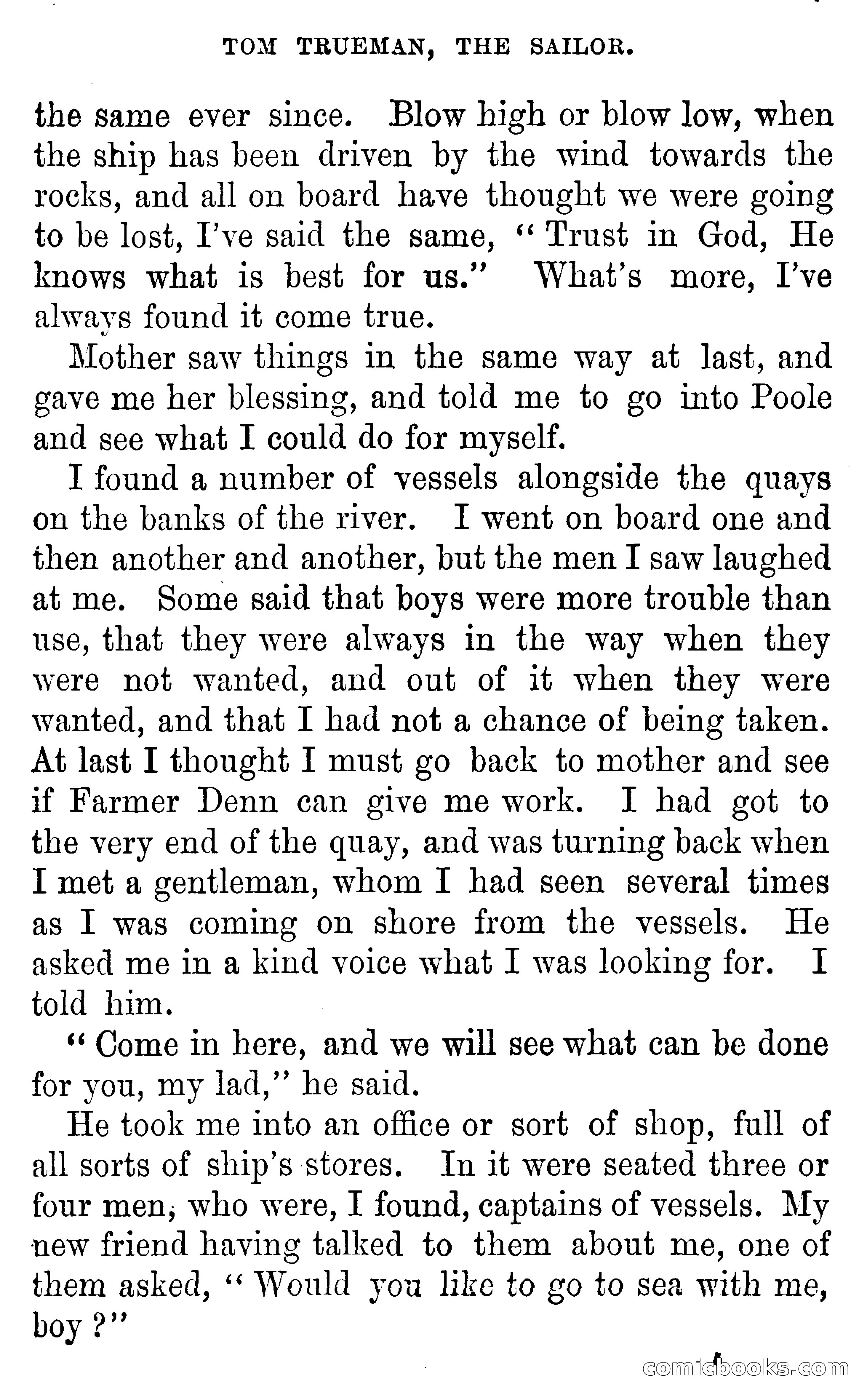 Tom Trueman, the Sailor; or, Life at Sea in a Merchant Vessel — page 7 of 69