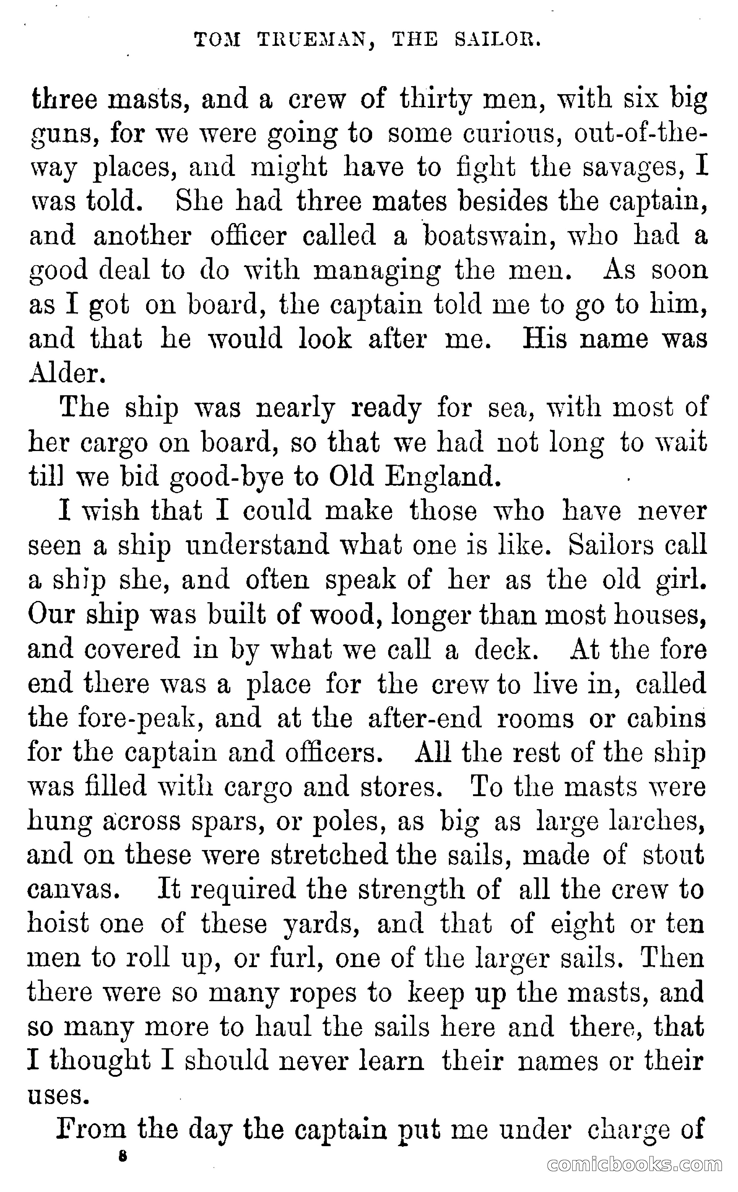 Tom Trueman, the Sailor; or, Life at Sea in a Merchant Vessel — page 10 of 69