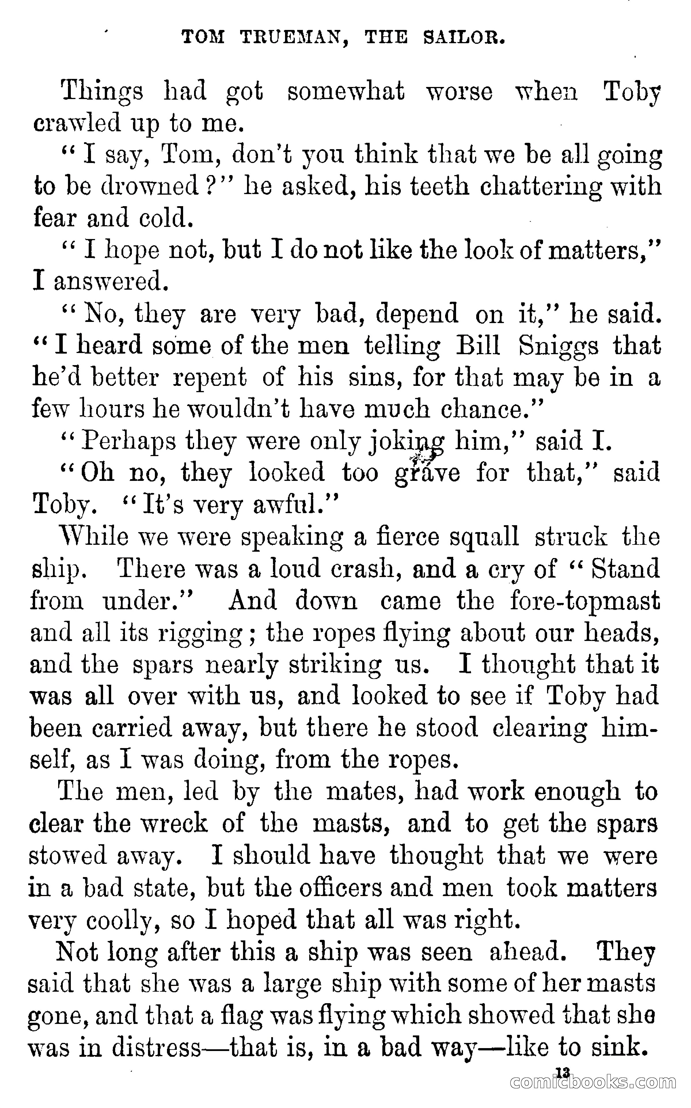 Tom Trueman, the Sailor; or, Life at Sea in a Merchant Vessel — page 15 of 69