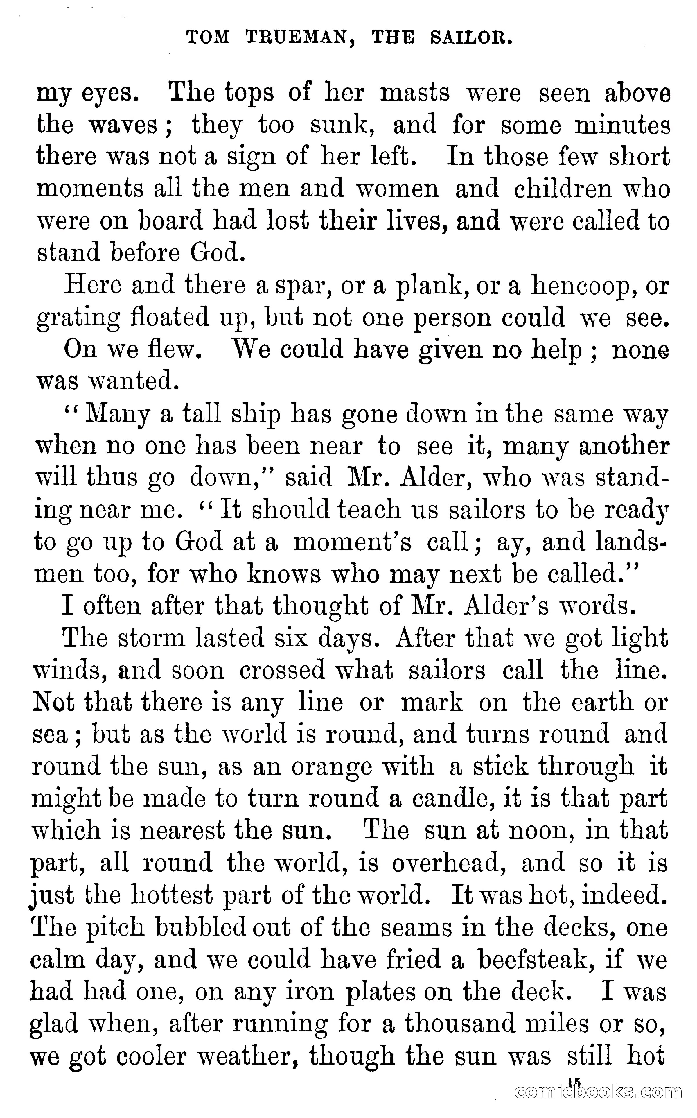 Tom Trueman, the Sailor; or, Life at Sea in a Merchant Vessel — page 17 of 69